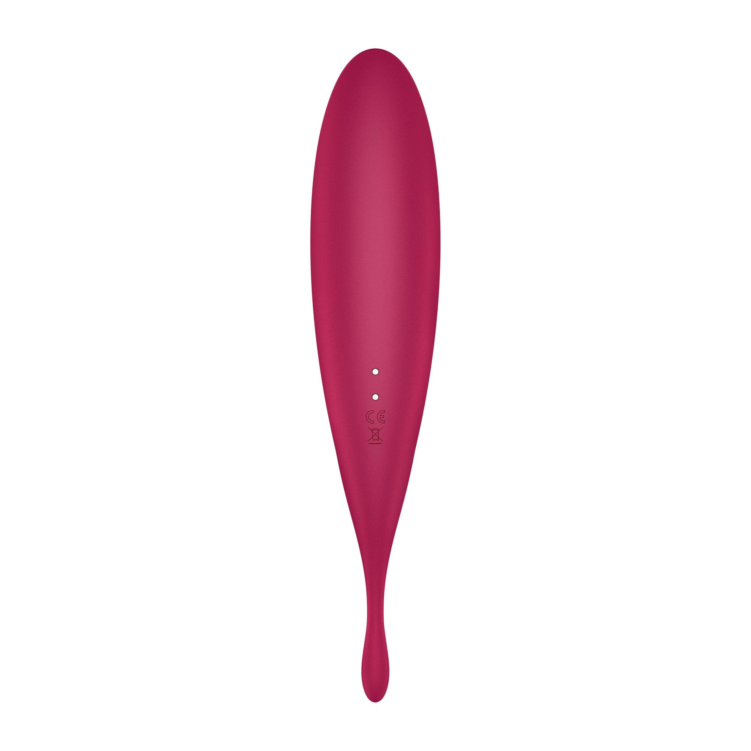 Satisfyer Twirling Pro Connect App - Donker Rood