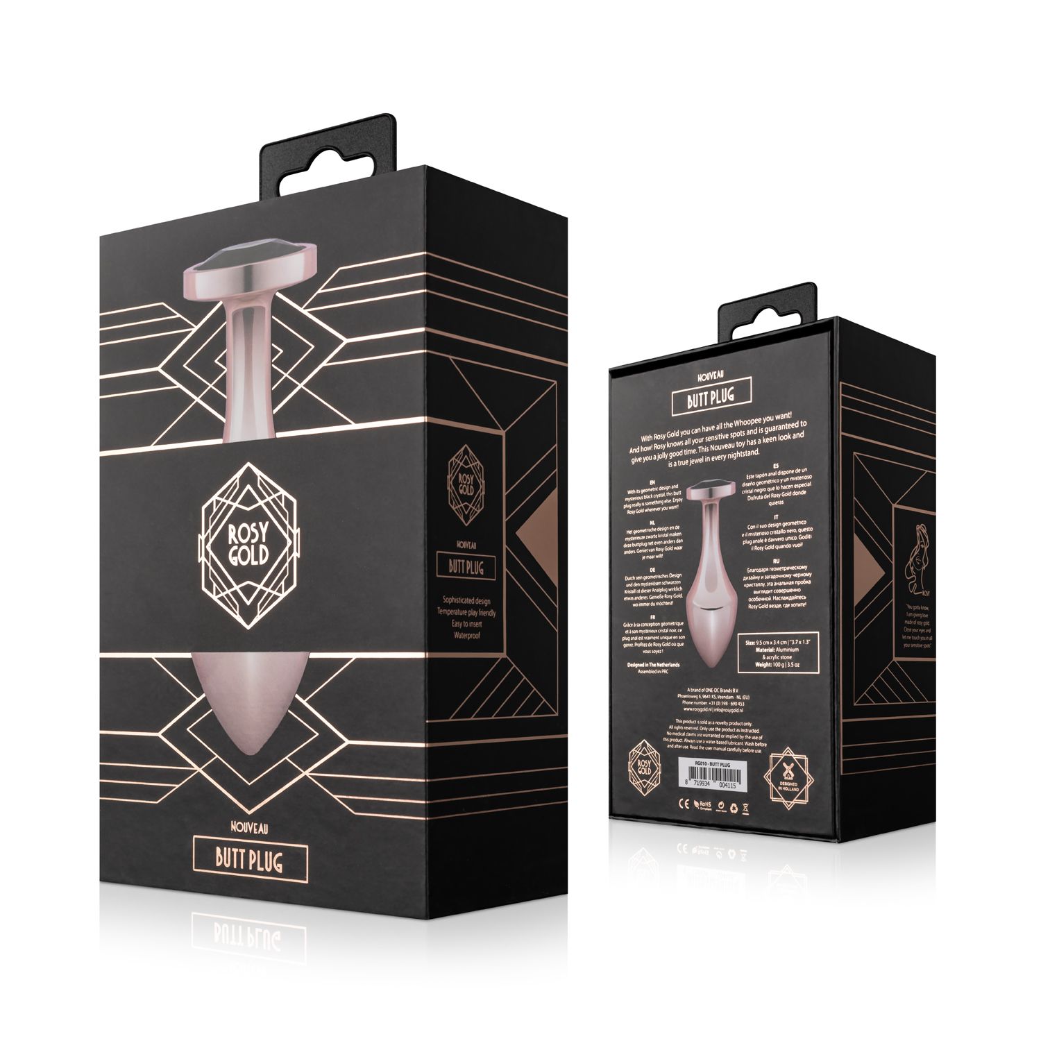 Rosy Gold - Nieuwe Buttplug
