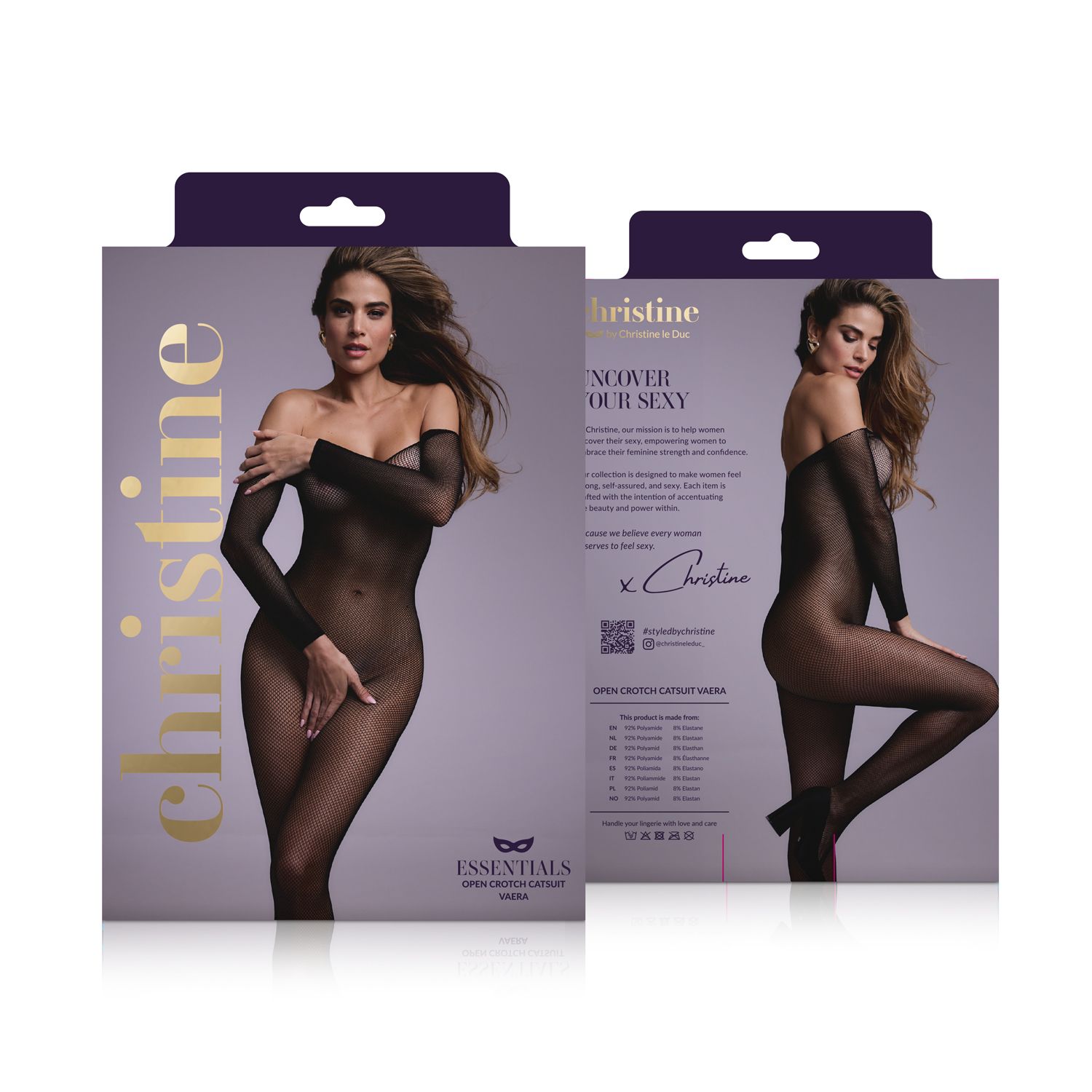 Catsuit Vaera - Zwart