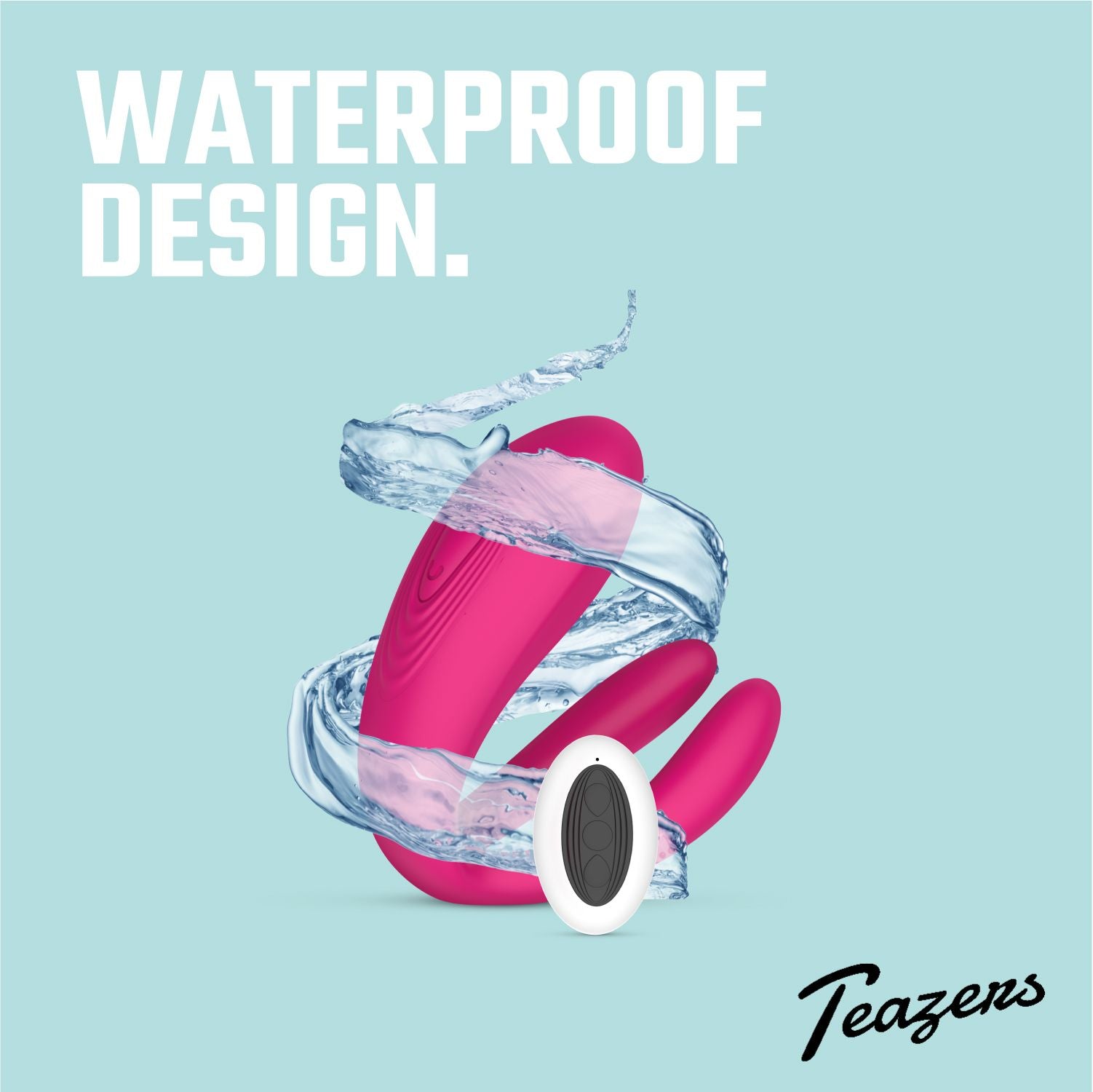 Teazers Koppelvibrator met Afstandsbediening