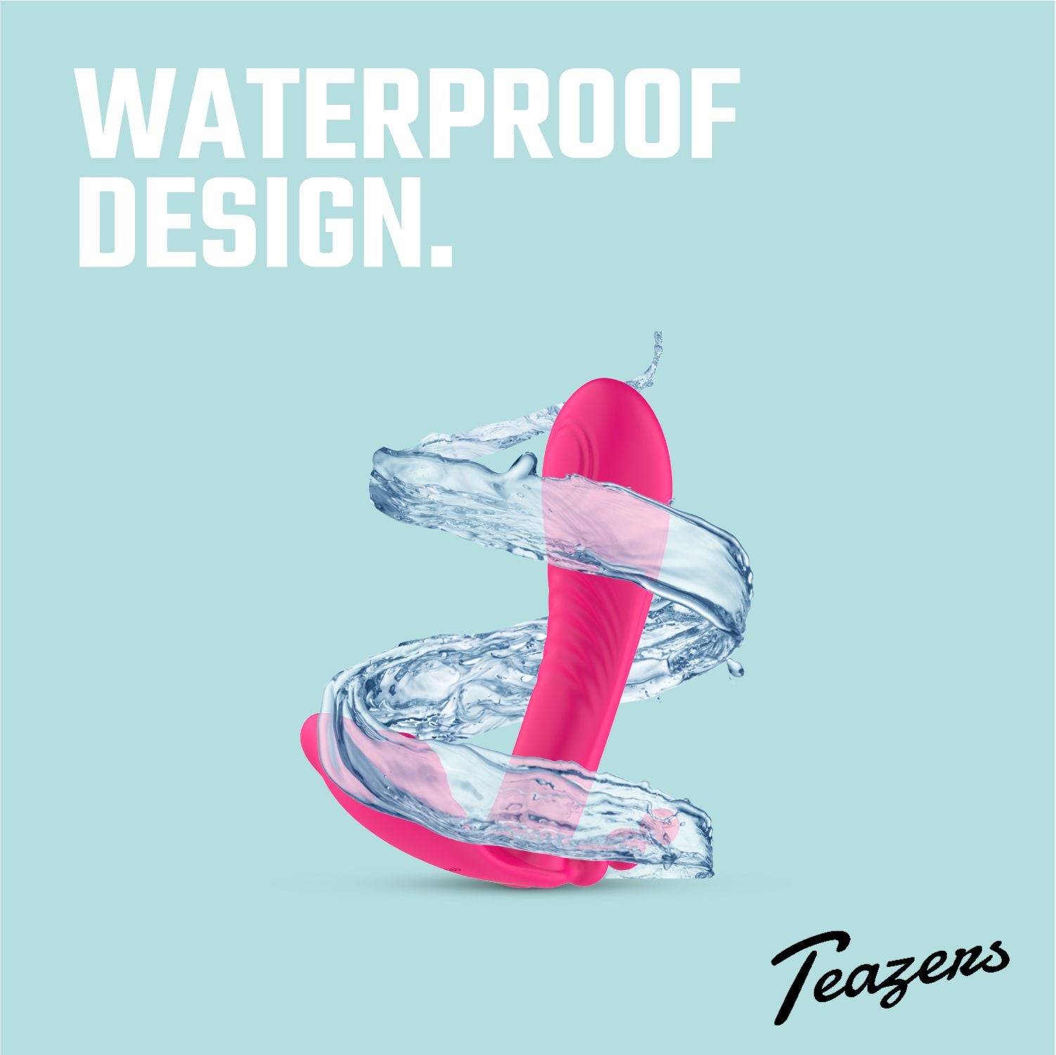 Teazers Draagbare vibrator met afstandsbediening