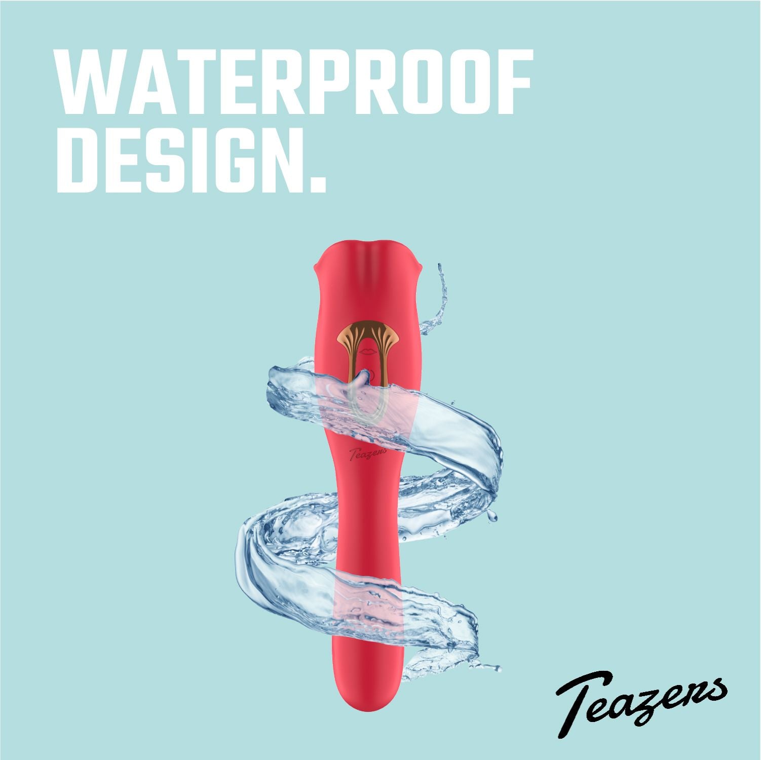 Teazers Vibrator met Likkende Clitorisstimulator