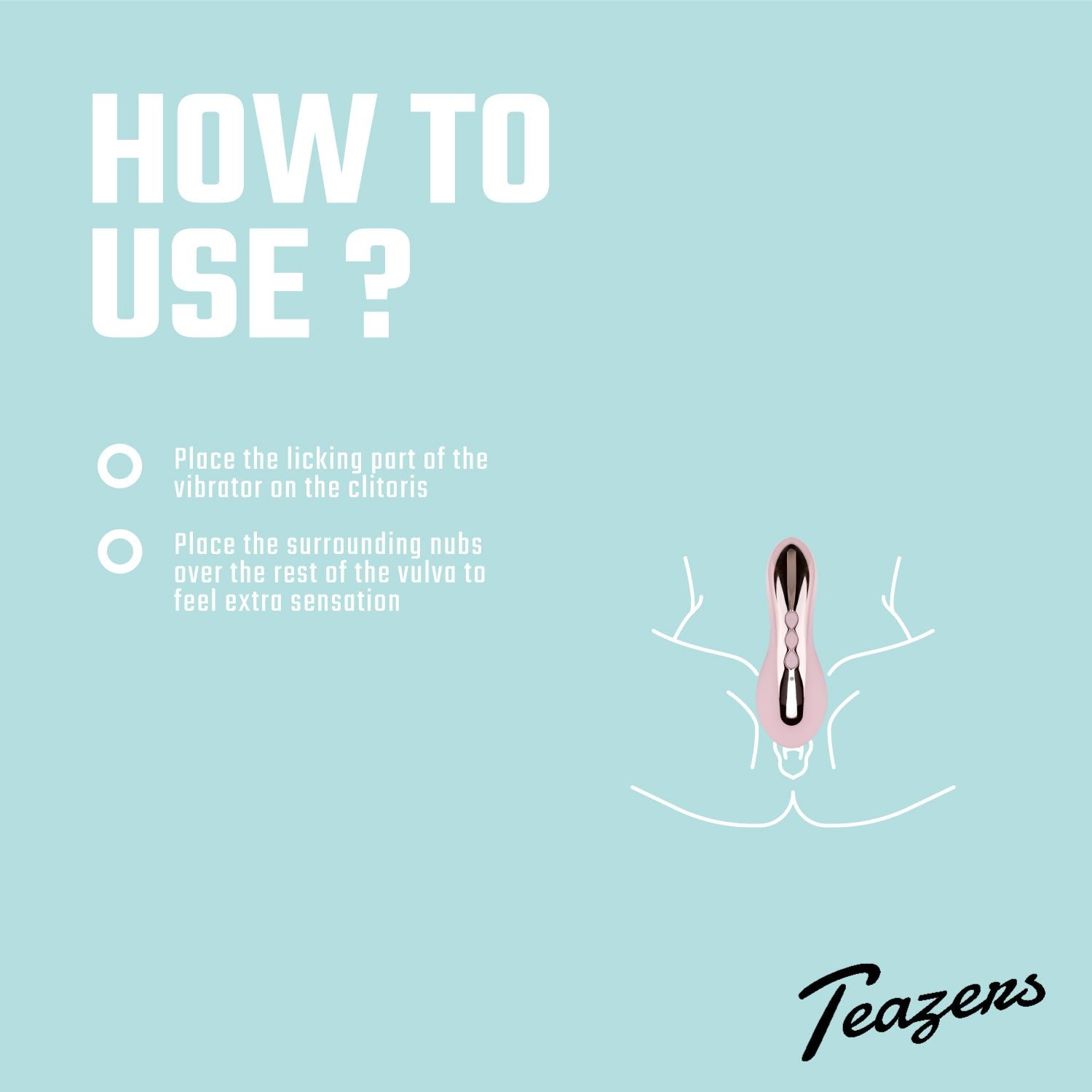 Clitorisvibrator Met Tong - Roze