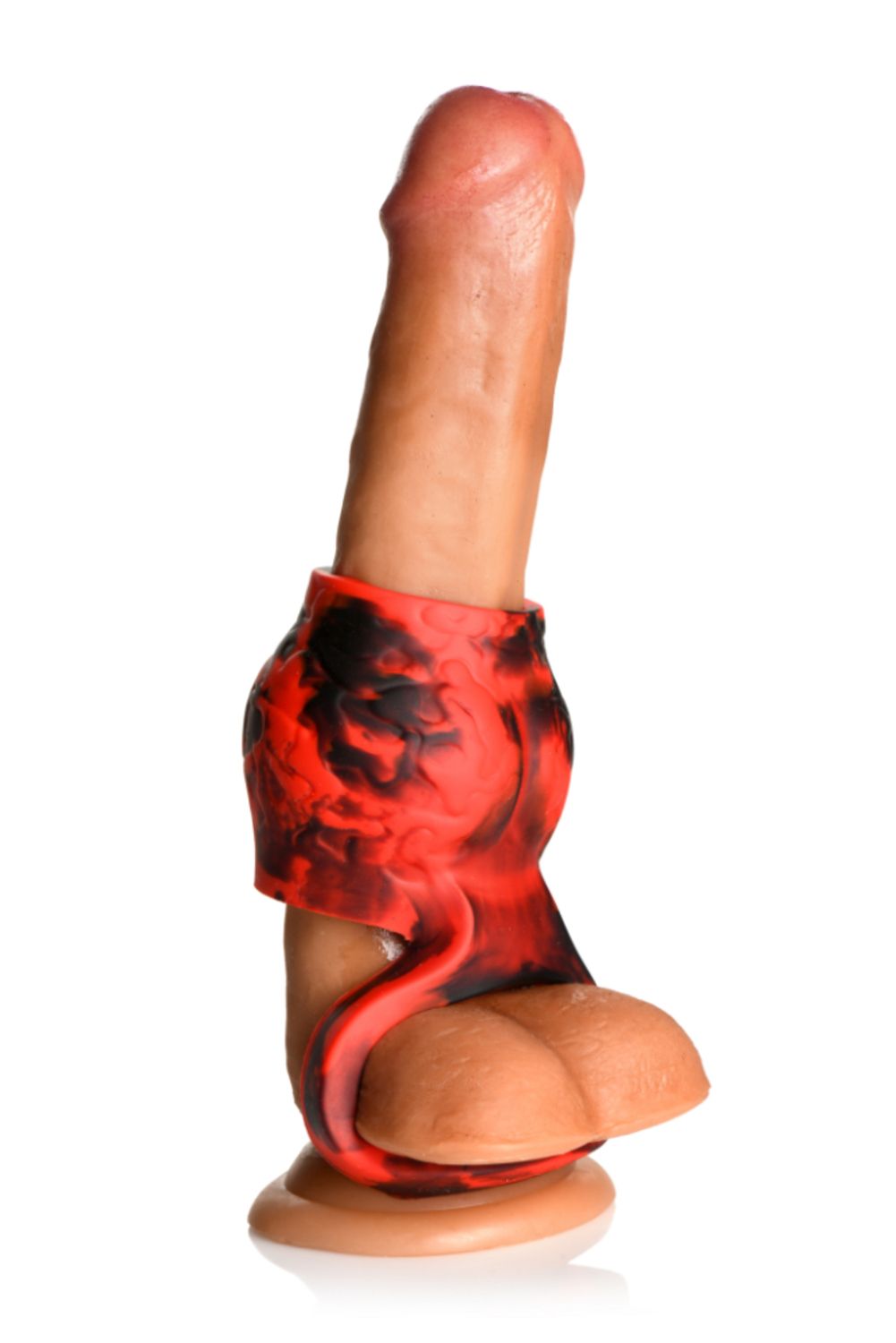 XR Brands - Hell Hound Ballstretcher - Rood