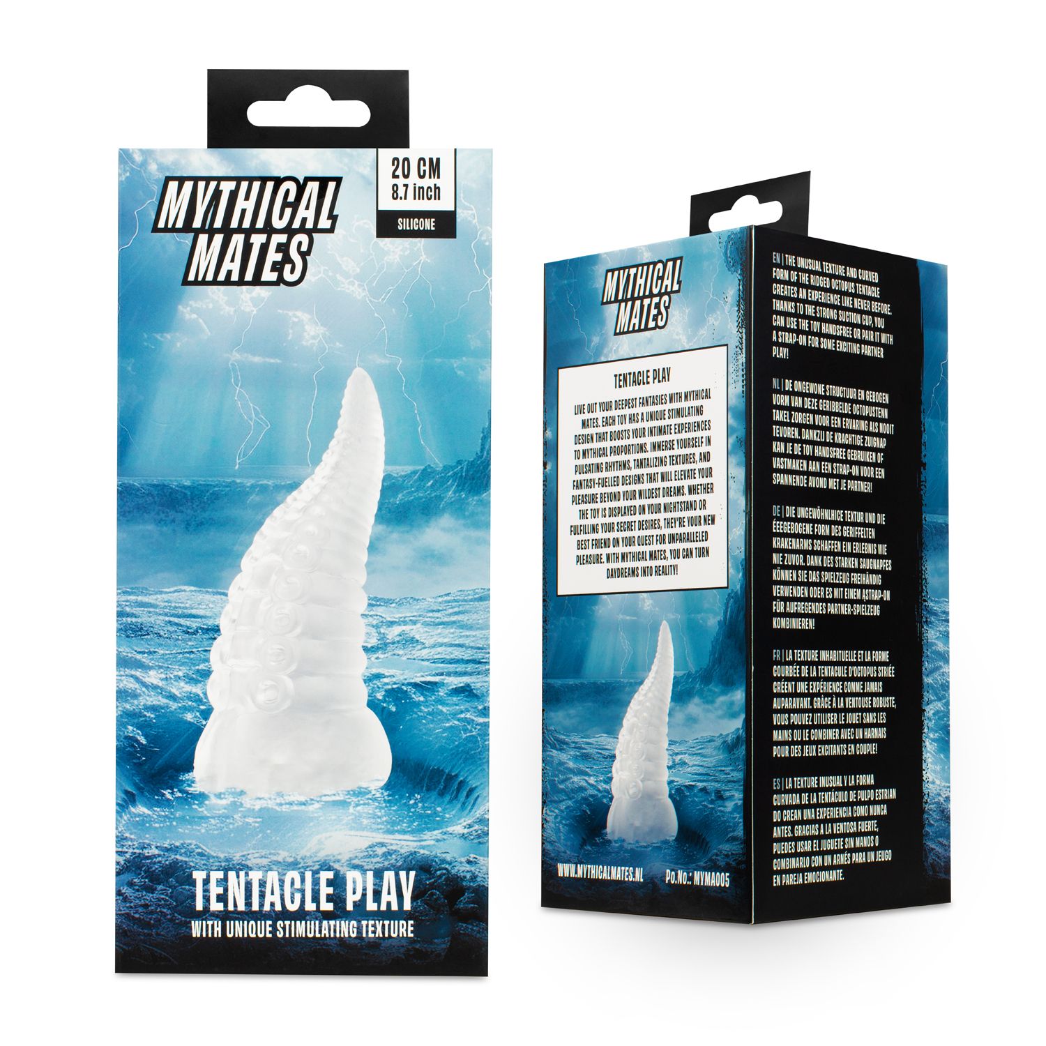Mythical Mates - Tentakelspeelgoed Jelly Dildo - 20 cm