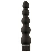 Doc Johnson - Black Magic Ribbed Vibe Vibrator - Zwart