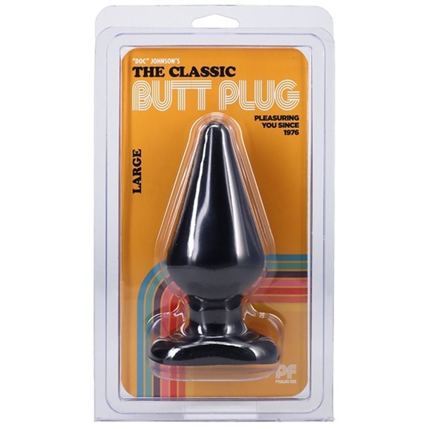 Doc Johnson - De Klassieke Buttplug - Large