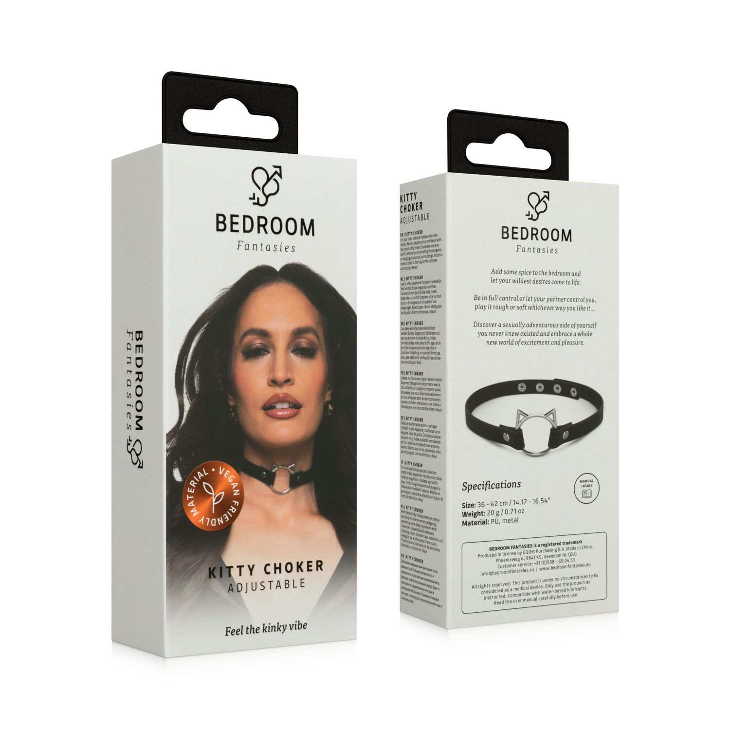 Bedroom Fantasies - Kitty Choker - Zwart