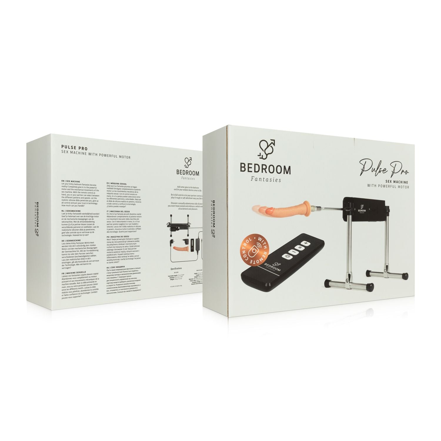 Bedroom Fantasies - Seksmachine met Dildo en Afstandsbediening