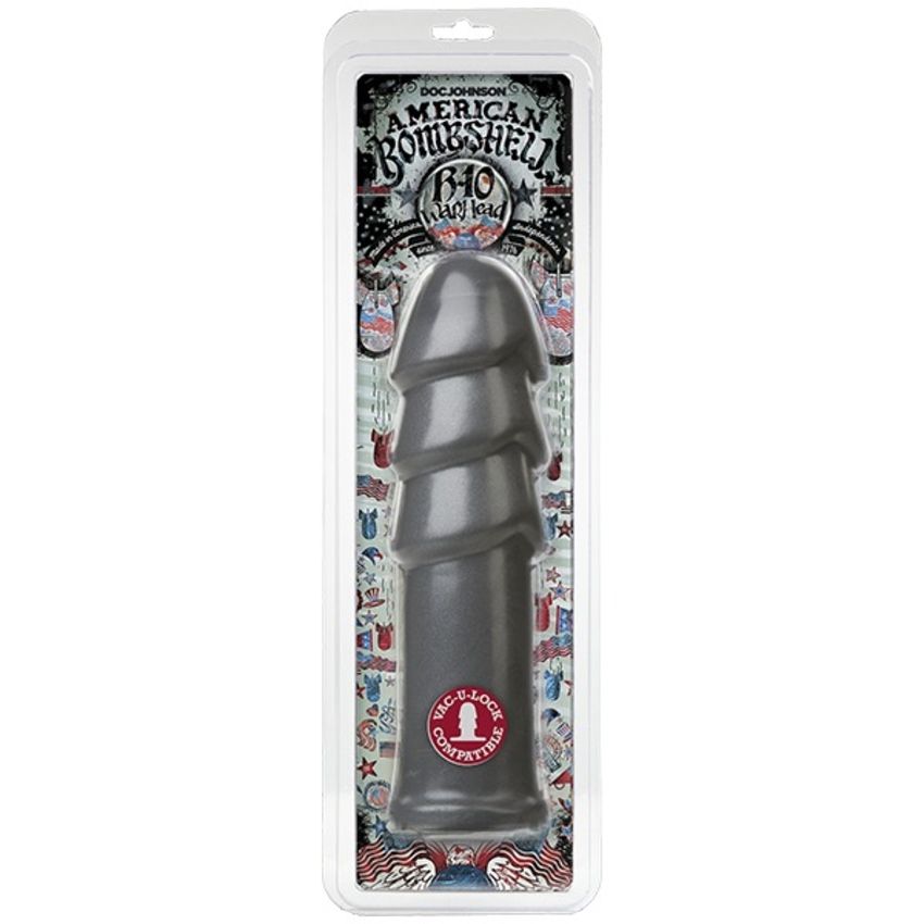 Doc Johnson - Amerikaanse Bombshell B-10 Warhead - Grijs