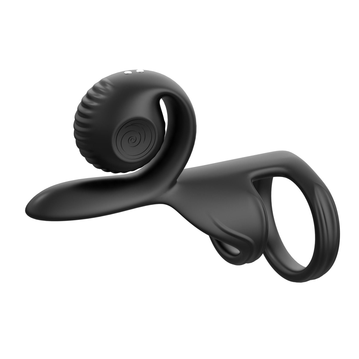 SVibe - Snail JOVI Koppel Ring - Zwart