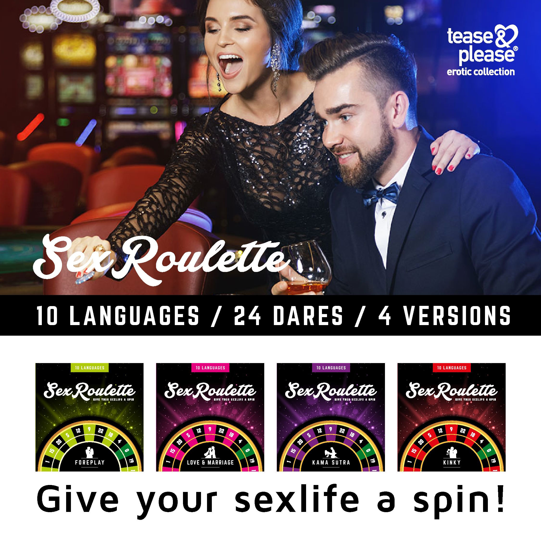 Tease &amp; Please - Seks Roulette Kamasutra