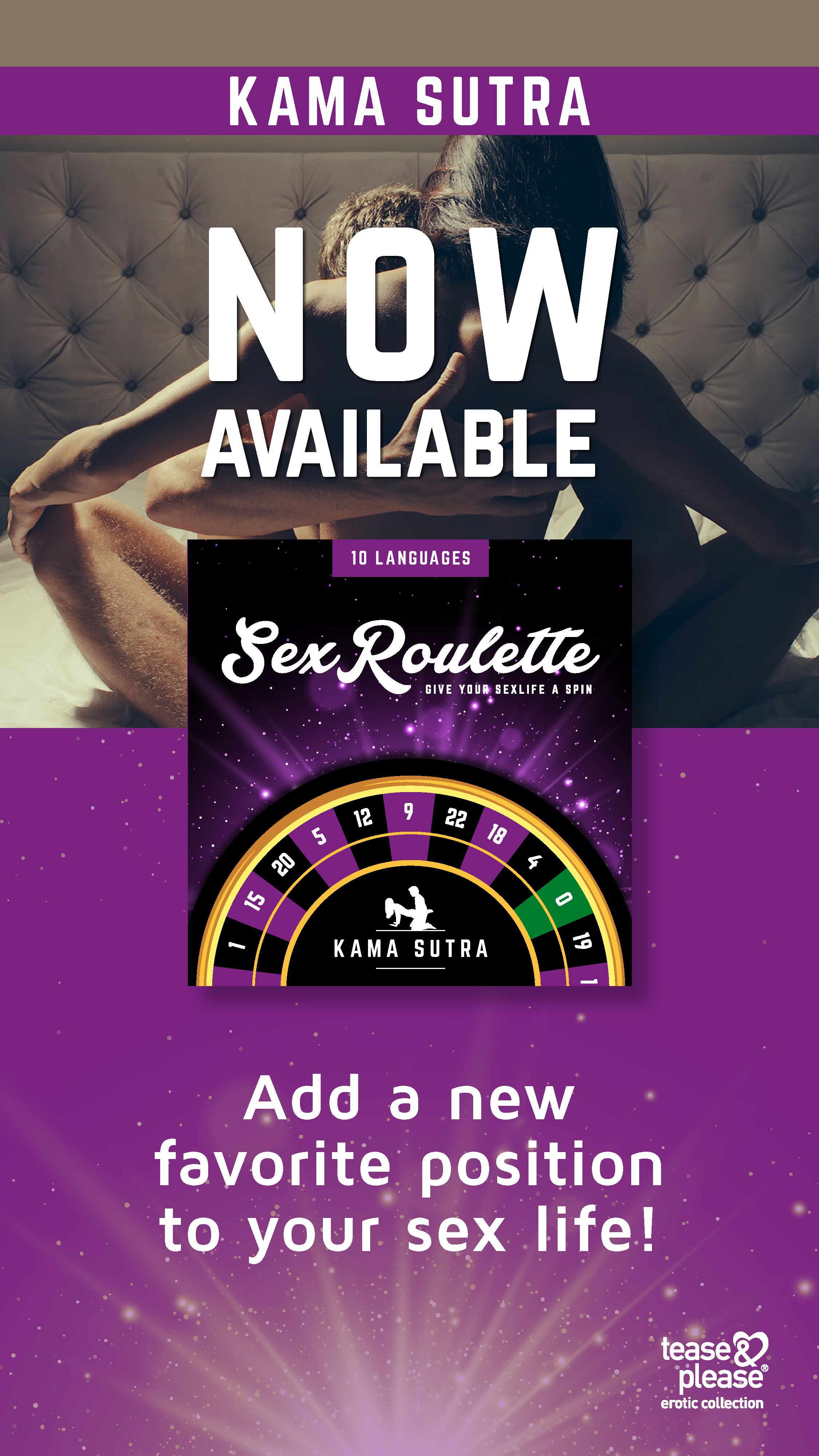 Tease &amp; Please - Seks Roulette Kamasutra