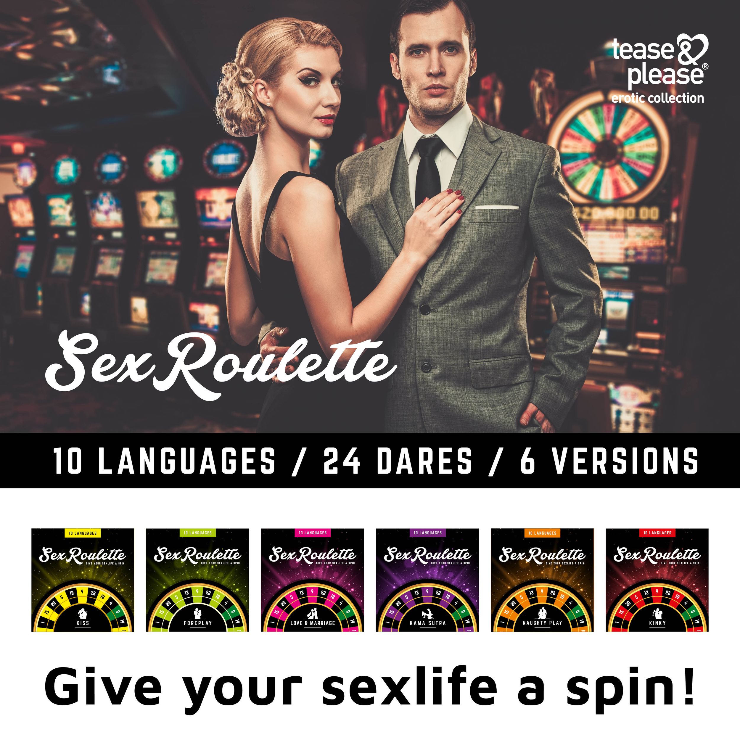 Tease &amp; Please - Seks Roulette Kamasutra