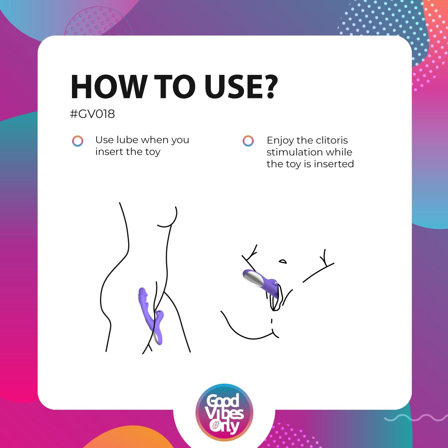 Good Vibes Only - Tess Rabbit Vibrator met G-Spot stimulator