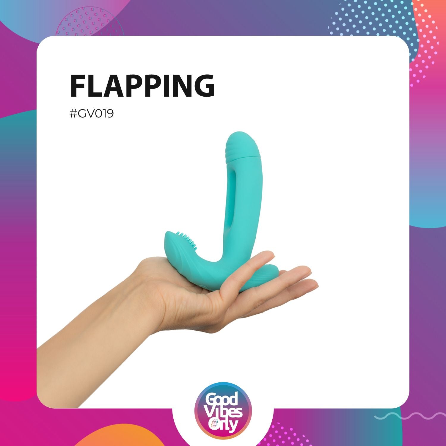 Good Vibes Only - Gina Tappende G-spot Vibrator