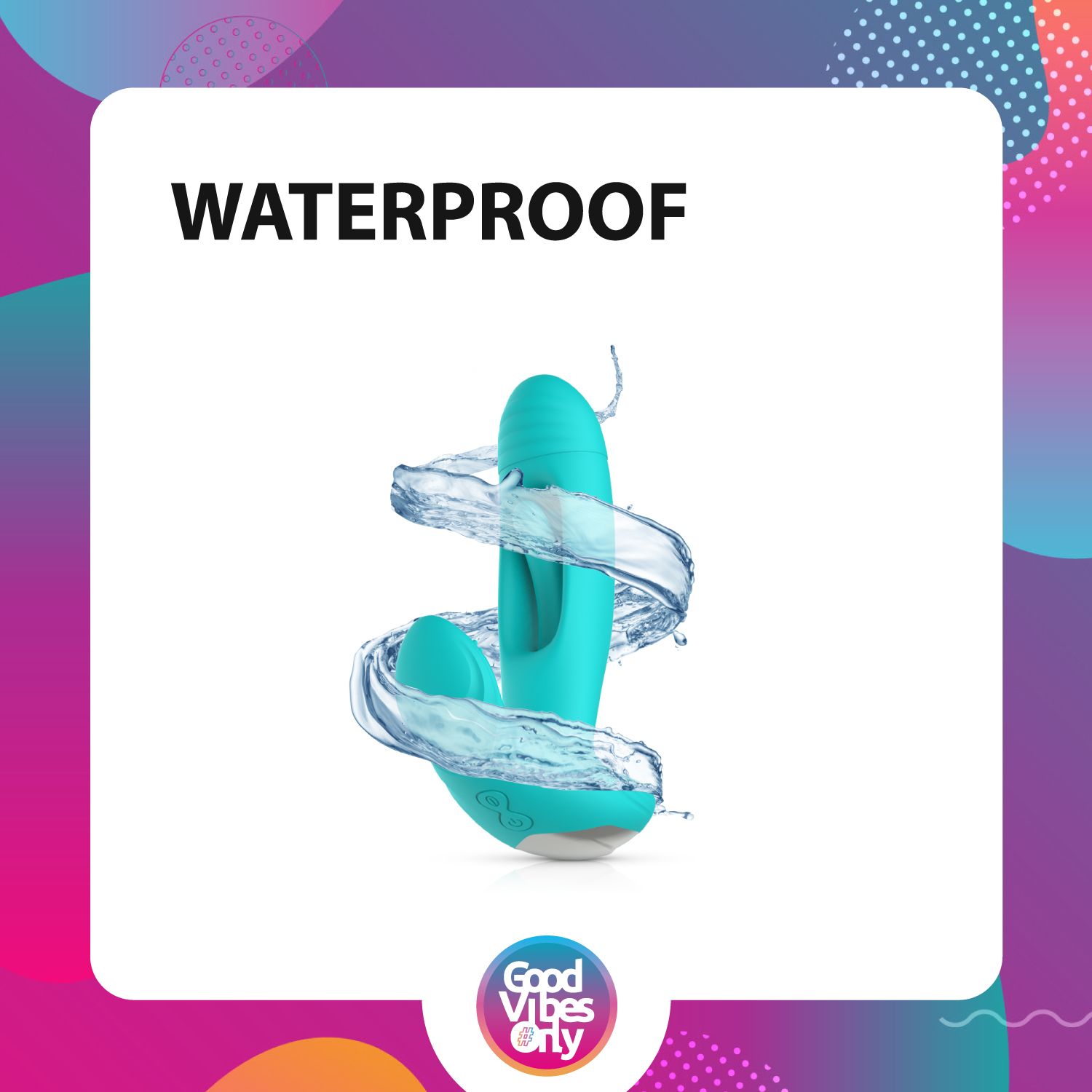 Good Vibes Only - Gina Tappende G-spot Vibrator