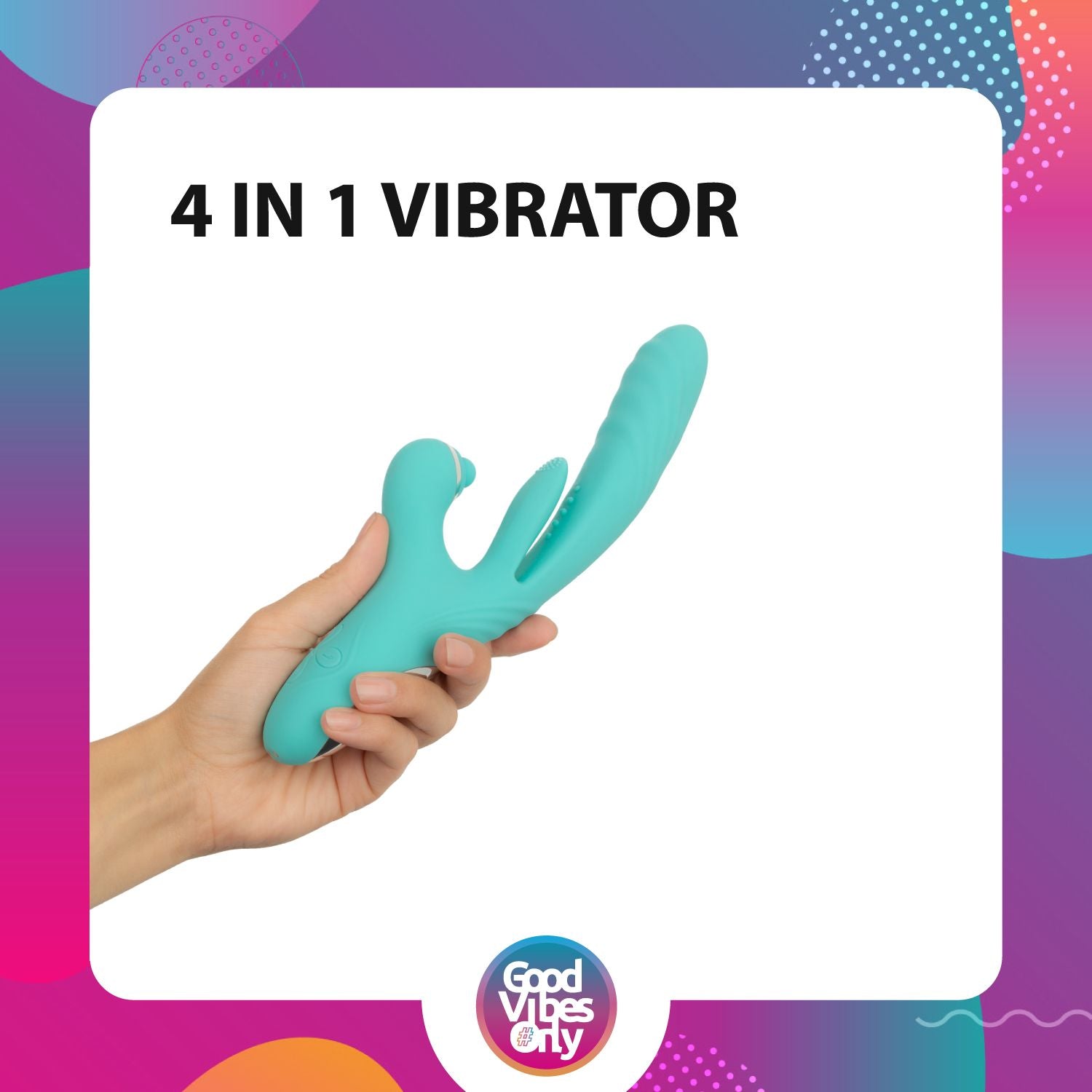 Good Vibes Only - Lisa Stotende Rabbit Vibrator met G-Spot stimulator