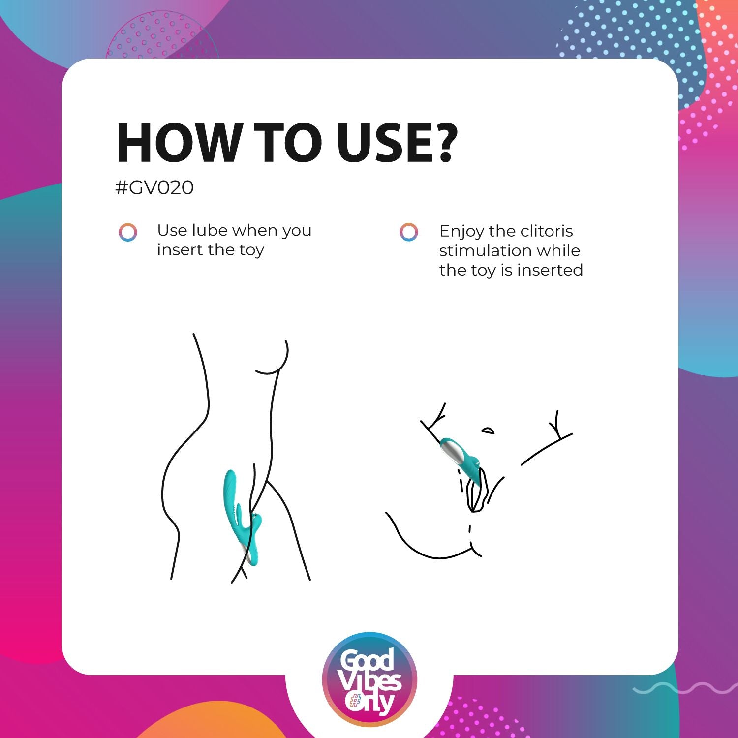 Good Vibes Only - Lisa Stotende Rabbit Vibrator met G-Spot stimulator