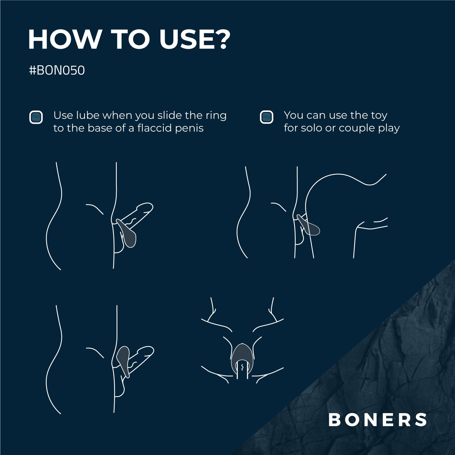 Boners - Vibrerende Cockring