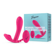 Teazers Draagbare vibrator met afstandsbediening