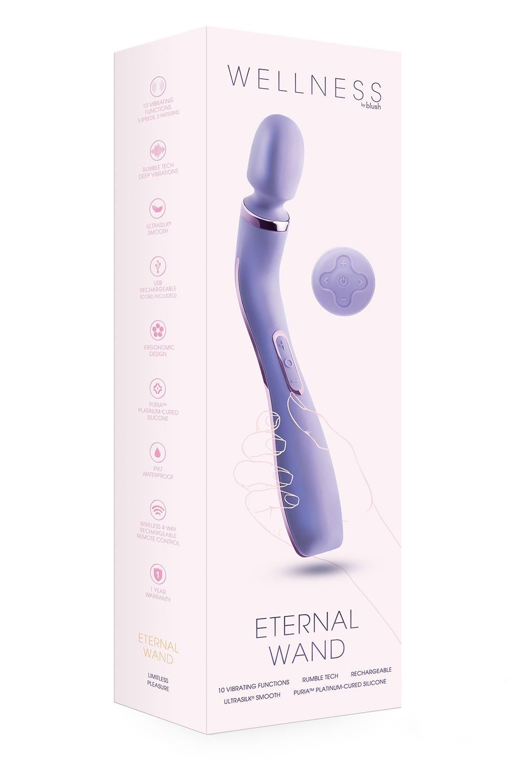 Wellness - Eternal Wand Vibrator - Lavender