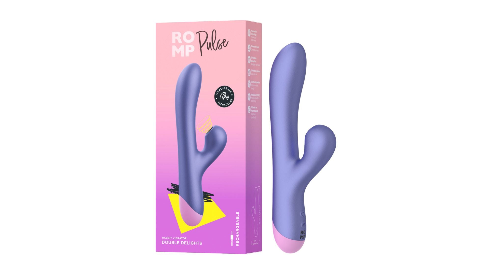 ROMP by Womanizer - Pulse Rabbit Vibrator