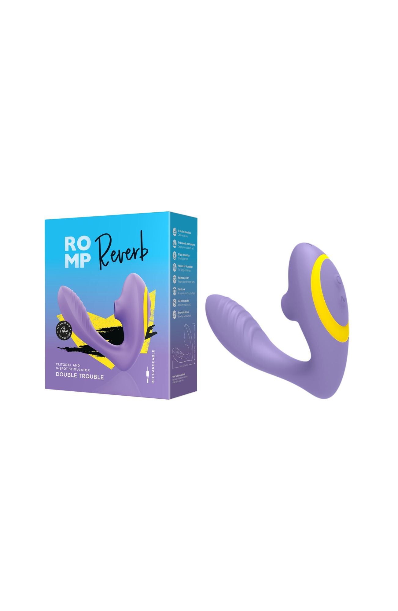 ROMP van Womanizer - Reverb Dubbel Plezier 2 in 1