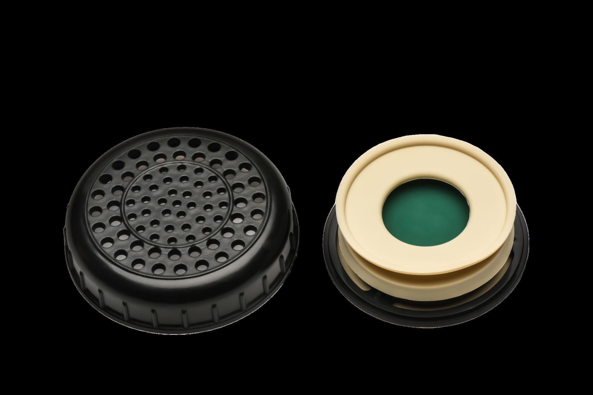 XR Brands - Inhaler Gas Masker Met Fles - Zwart & Wit