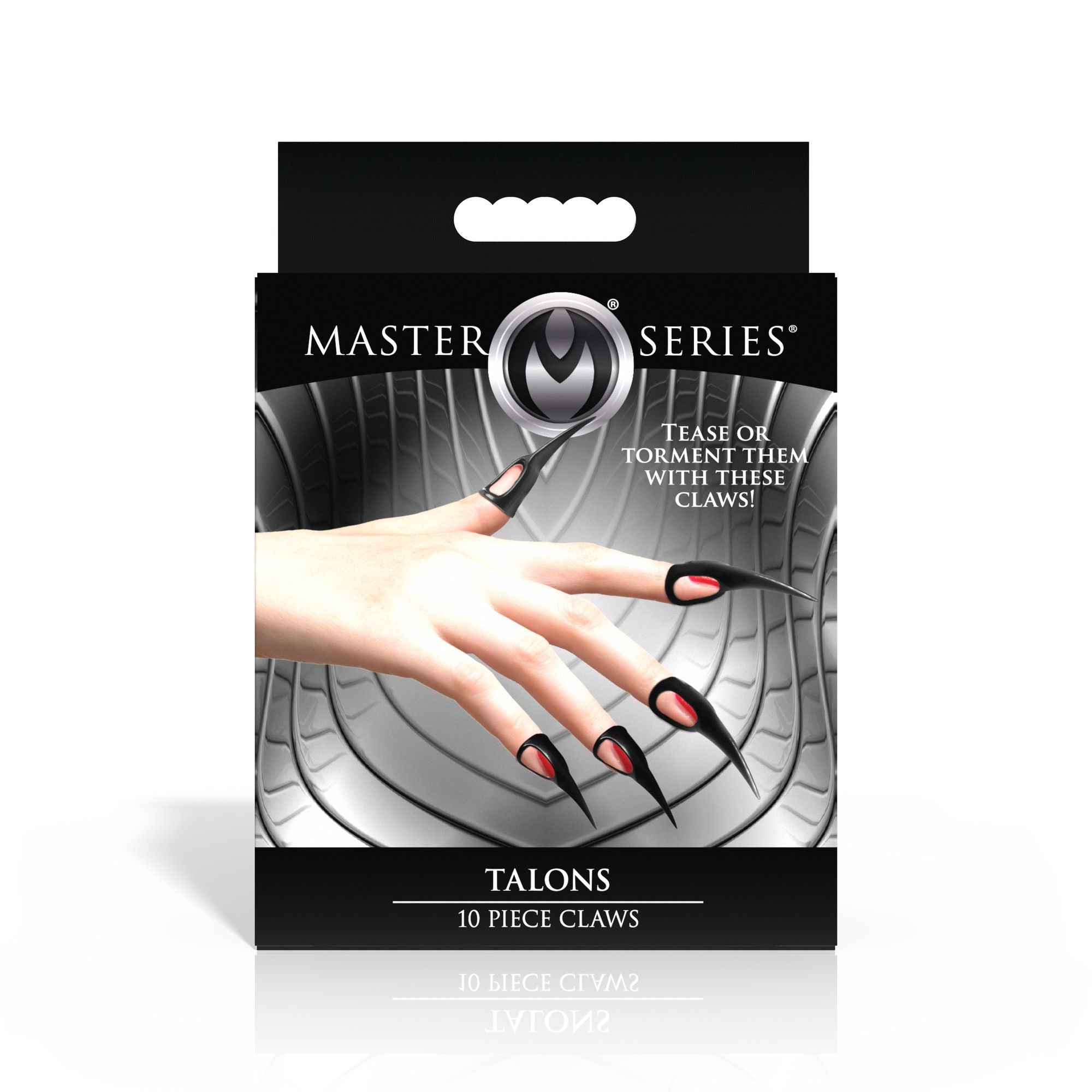 XR Brands - Set van 10 Klauwen - Zwart
