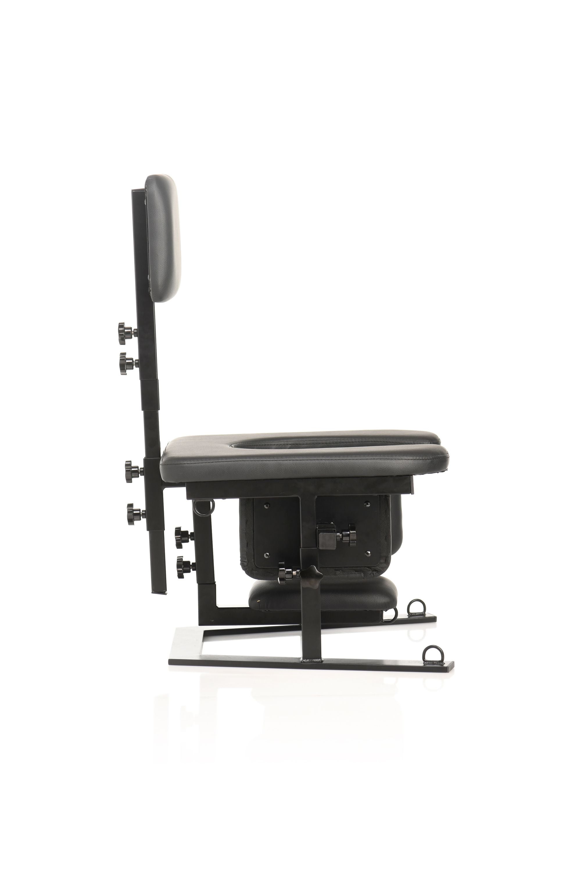 XR Brands - Pleasure Throne Orale Seks Stoel - Zwart