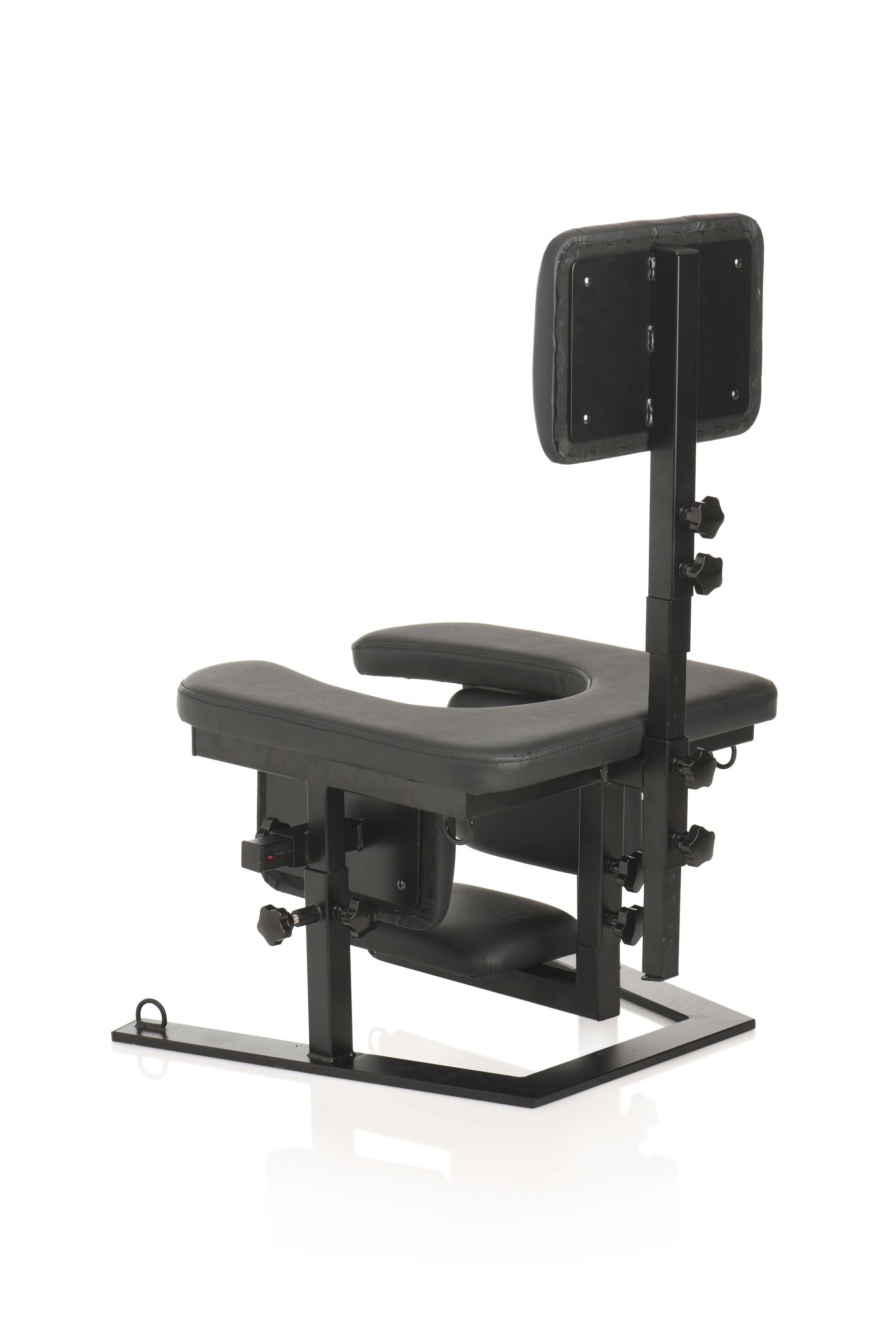 XR Brands - Pleasure Throne Orale Seks Stoel - Zwart
