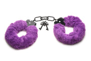 XR Brands - Cuffed In Fur Handboeien - Paars