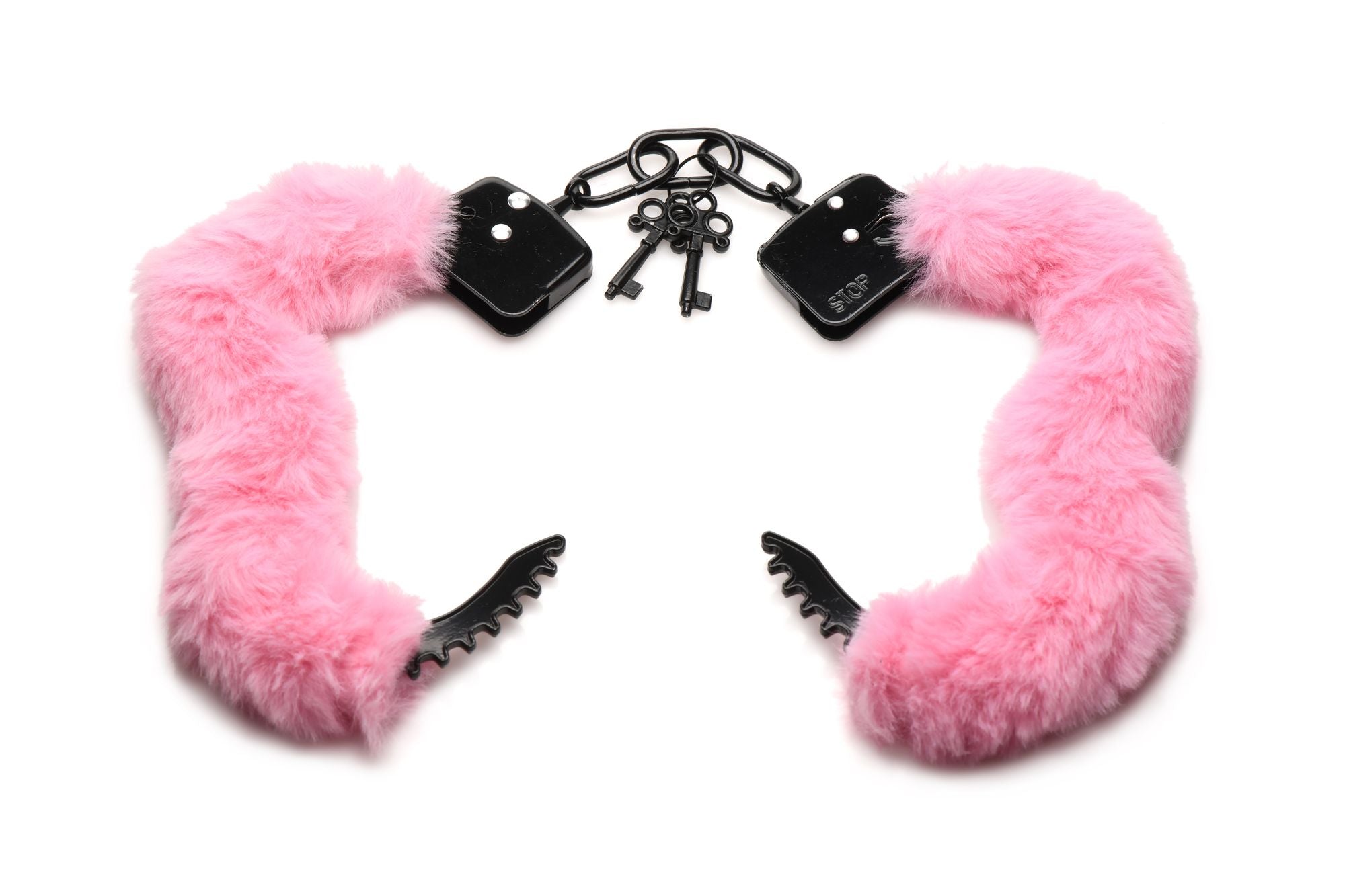 XR Brands - Cuffed in Fur Handboeien - Roze