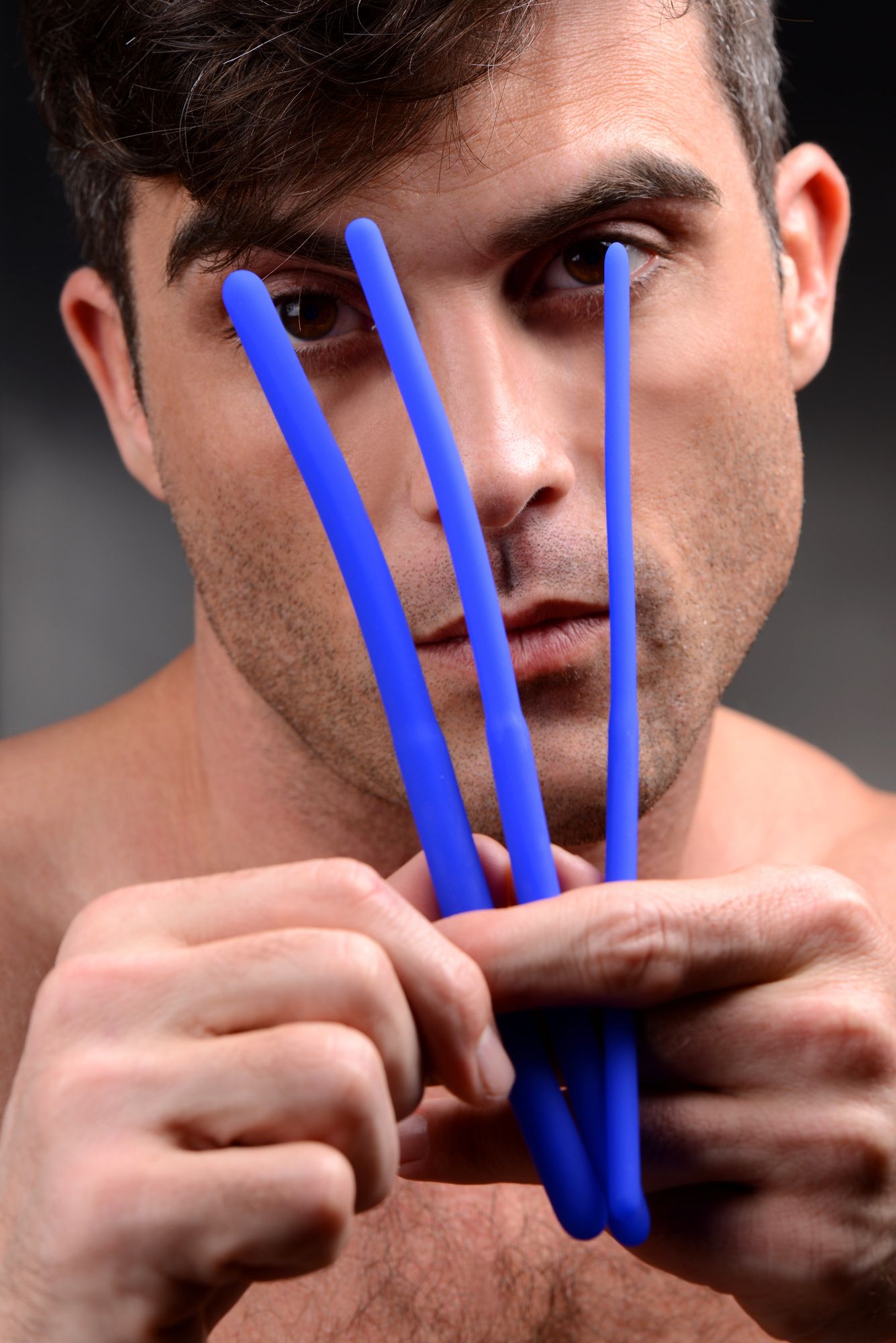 XR Brands - Invasion Siliconen Dilator Sound Trainer Set - Blauw