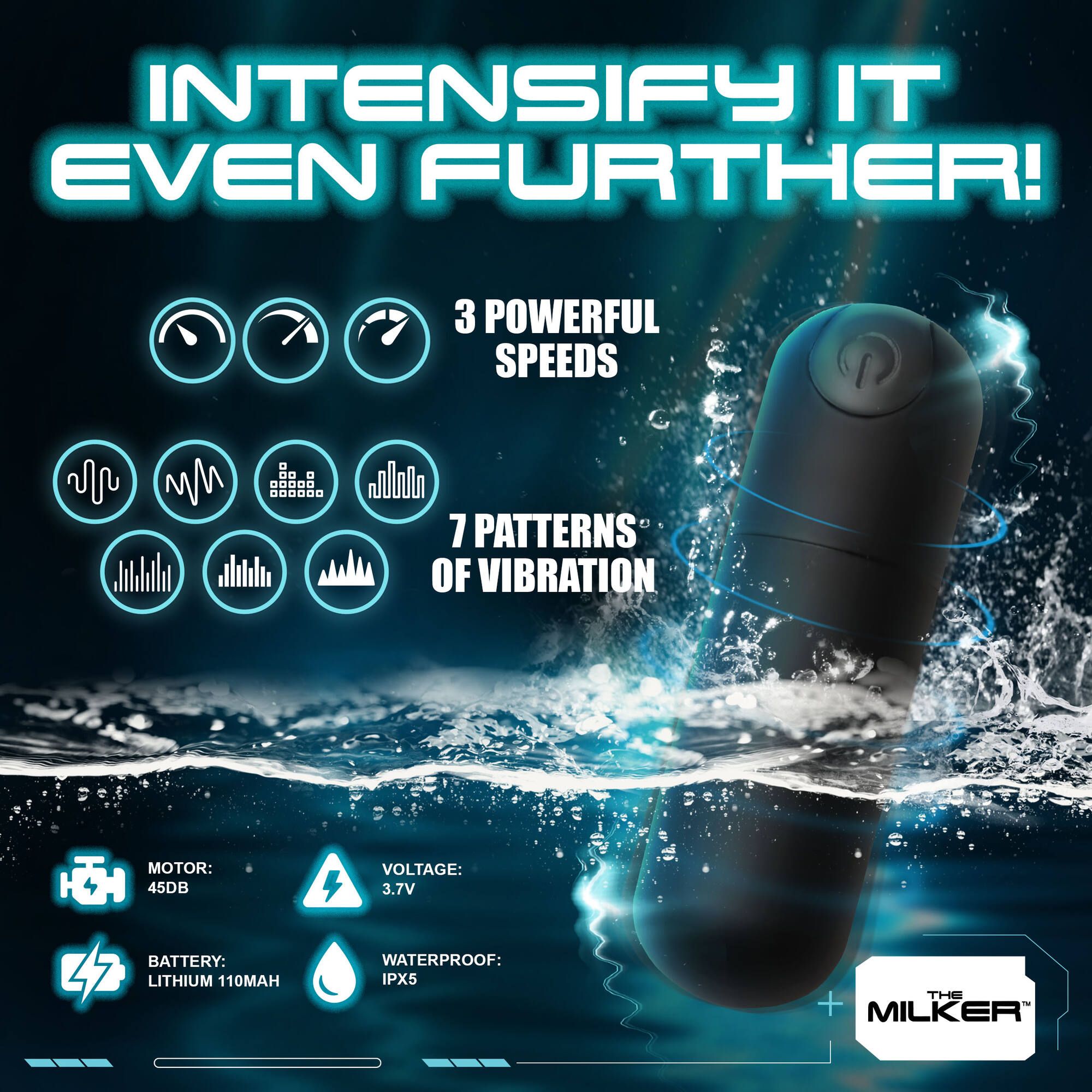 XR Brands - The Milker Stamina - Zwart