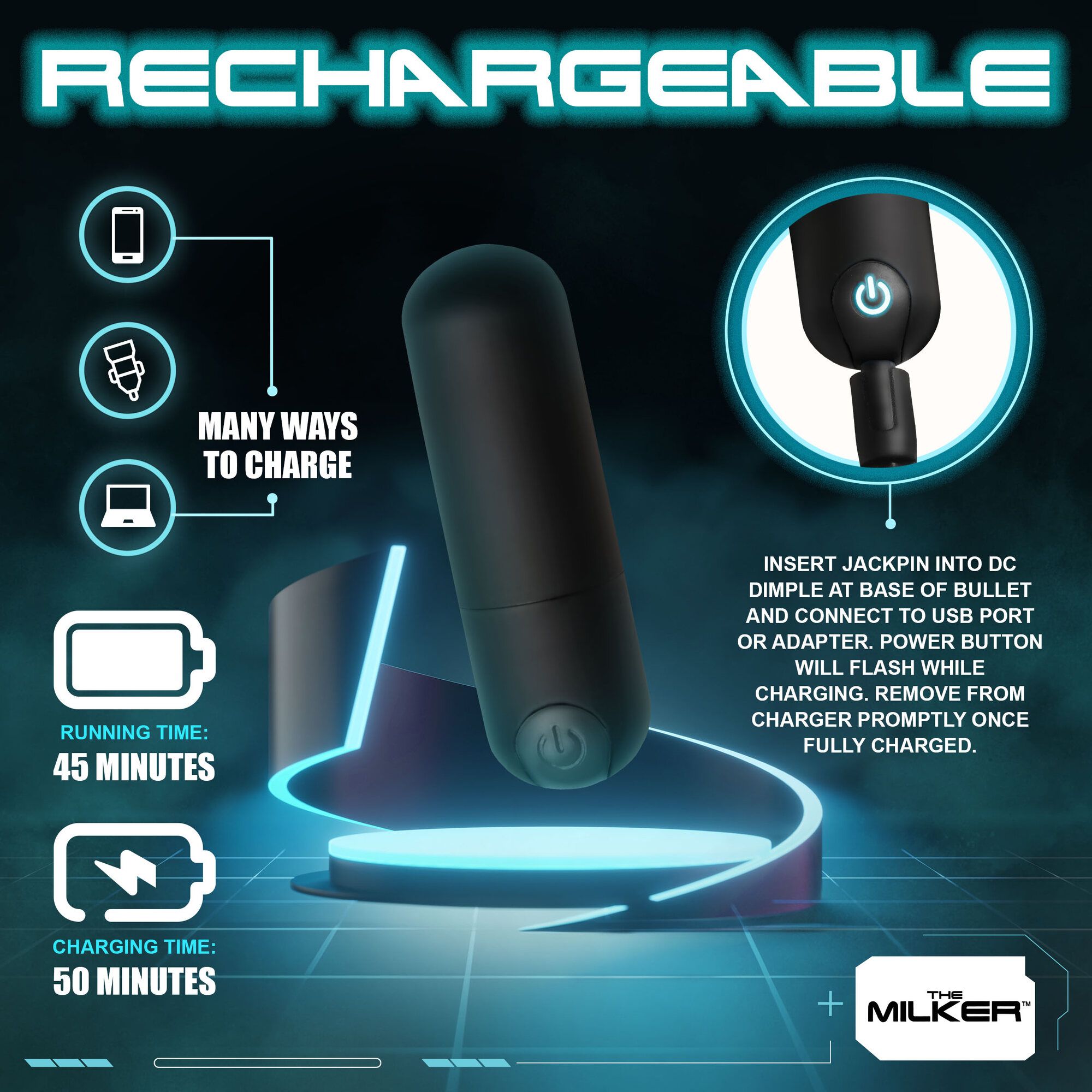 XR Brands - The Milker Stamina - Zwart