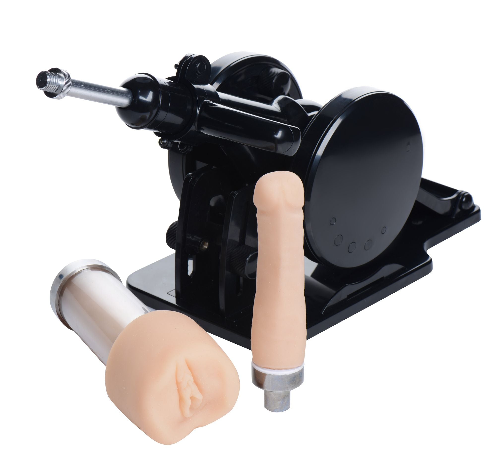 XR Brands - Robo Fuk Verstelbare Sex Machine - Zwart