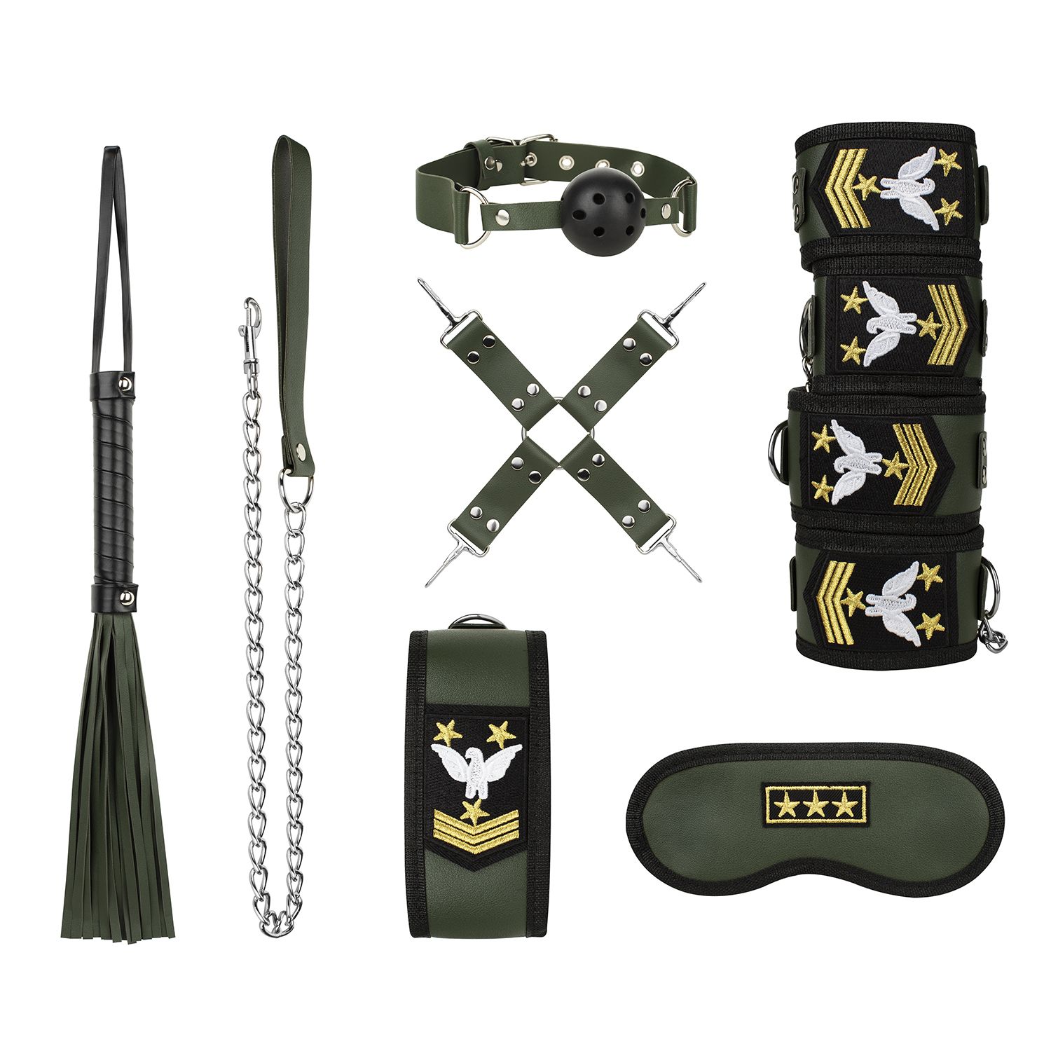 Field Marshal's Fetish - 8-delige SM set