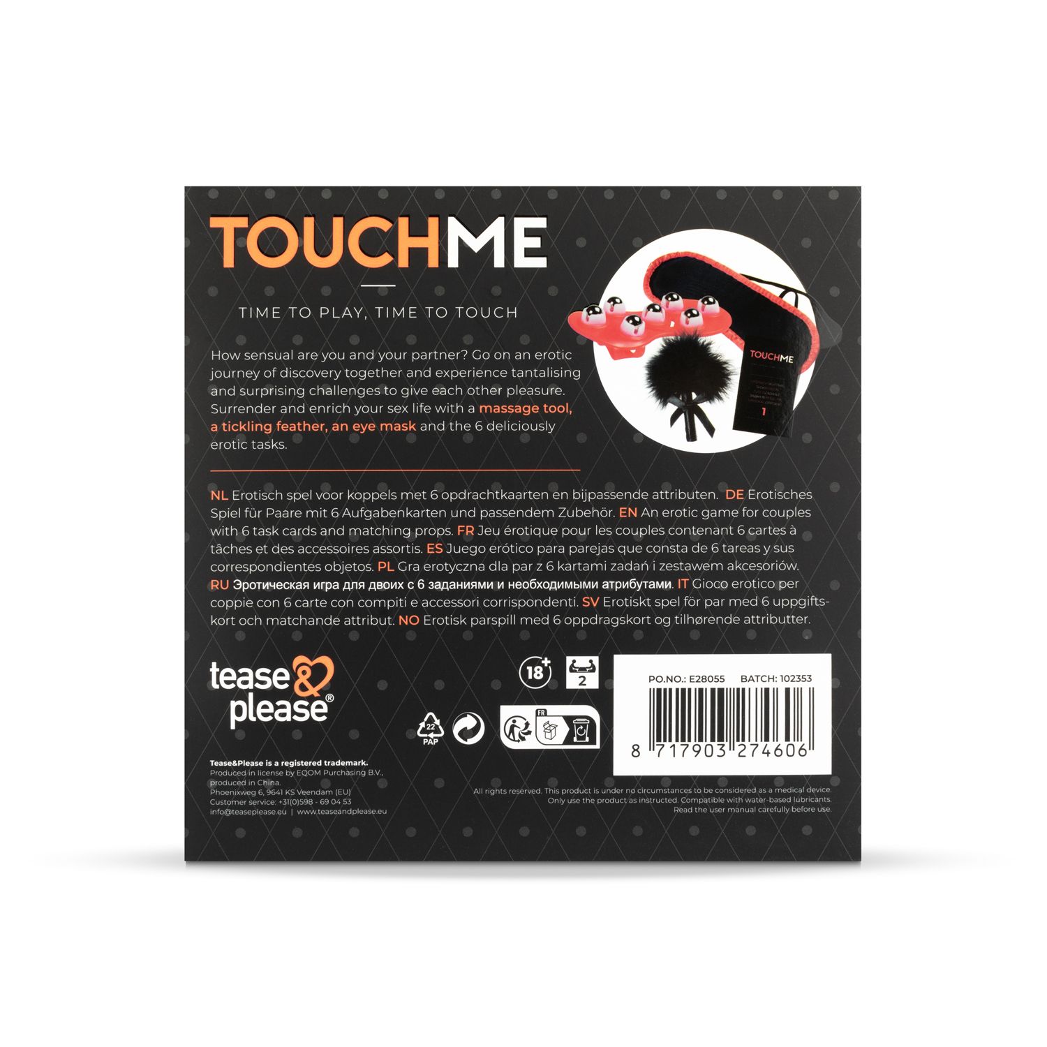 Tease &amp; Please - Tijd om te spelen, tijd om aan te raken