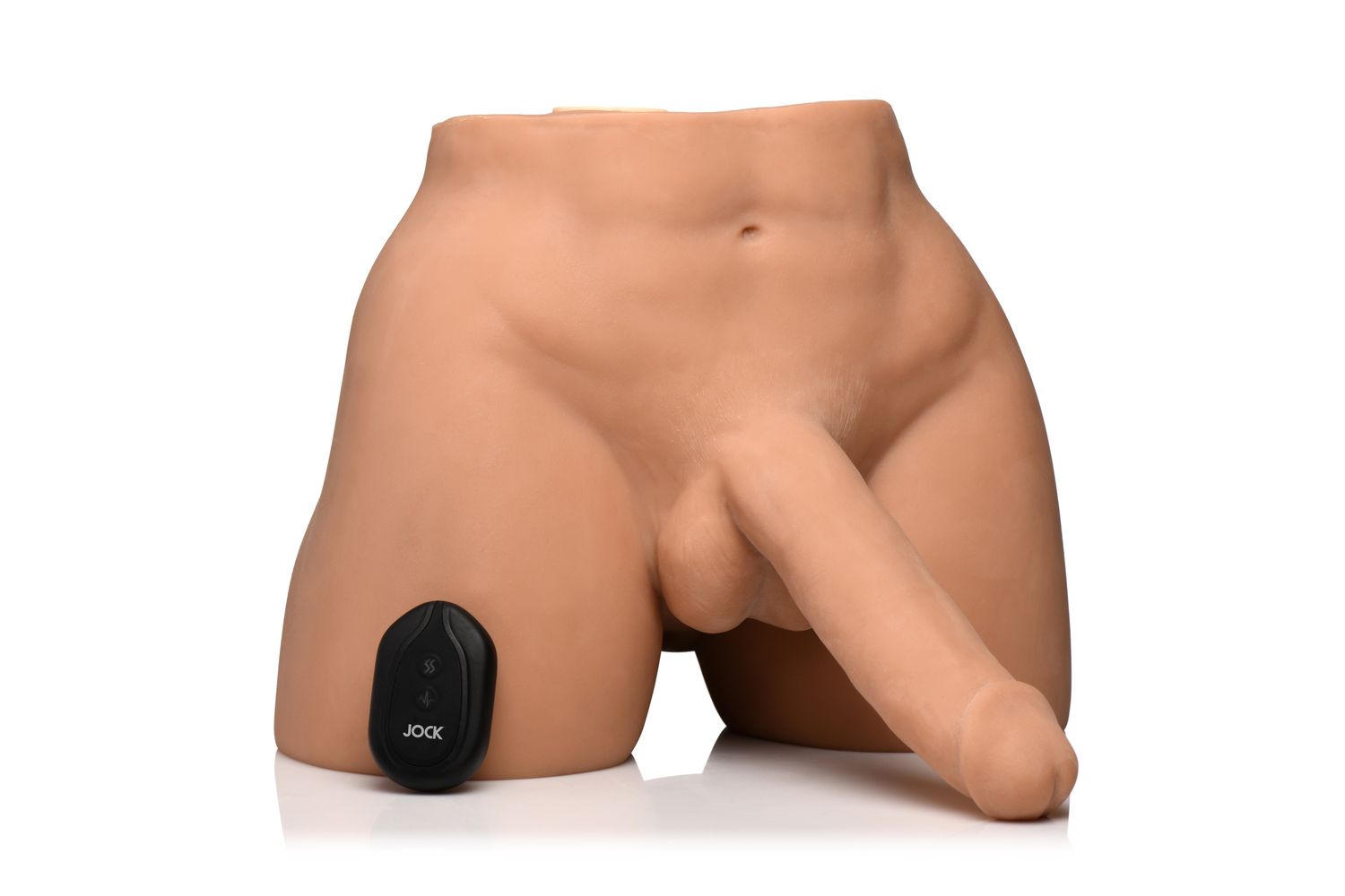 JOCK - Automatisch Knijpende & Vibrerende Masturbator - Medium