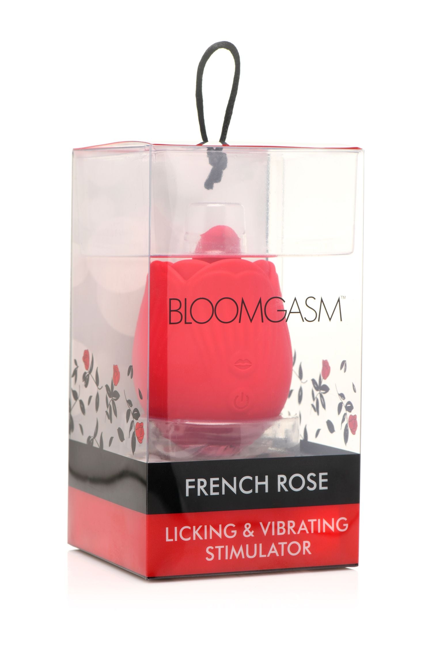 BLOOMGASM - French Rose Lik- en Vibratiestimulator - Rood