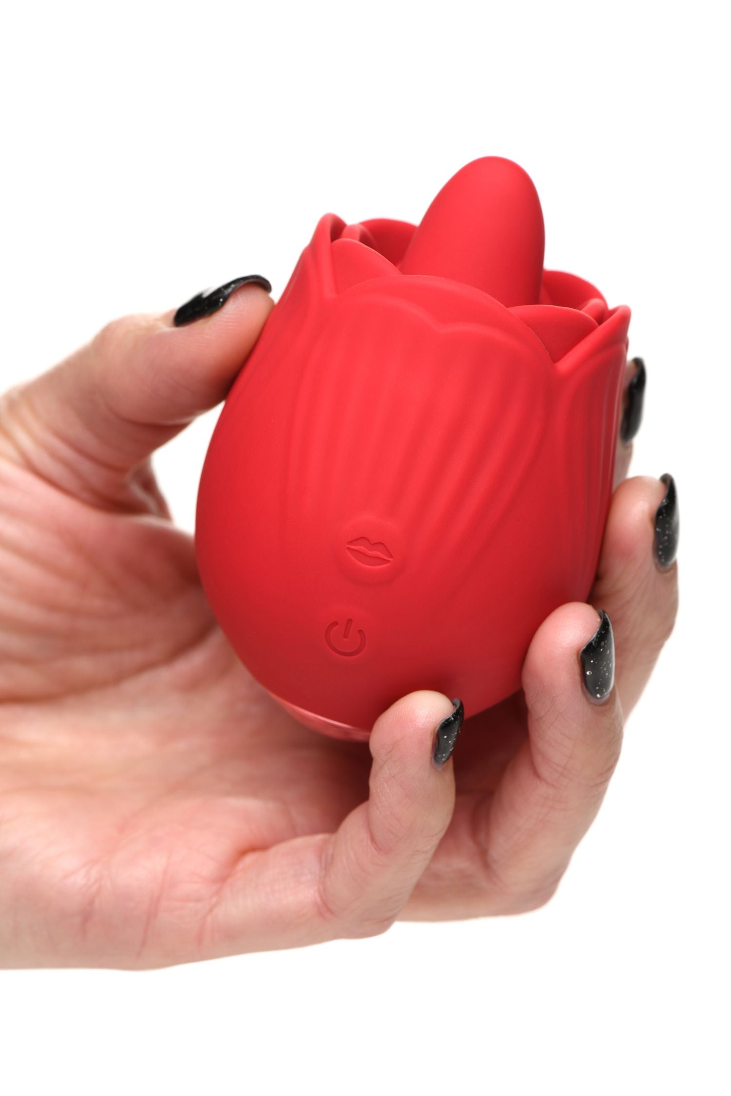 BLOOMGASM - French Rose Lik- en Vibratiestimulator - Rood