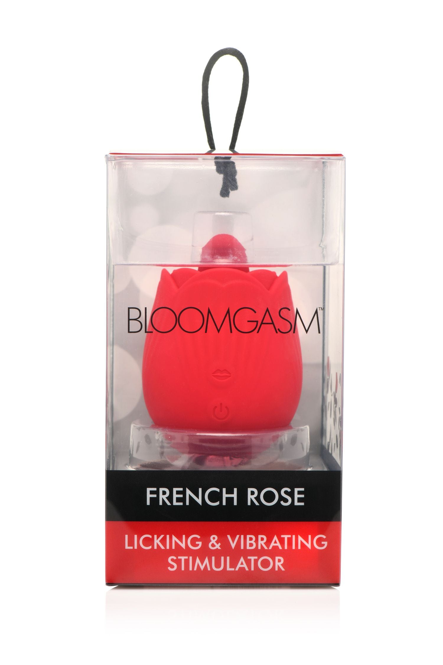 BLOOMGASM - French Rose Lik- en Vibratiestimulator - Rood