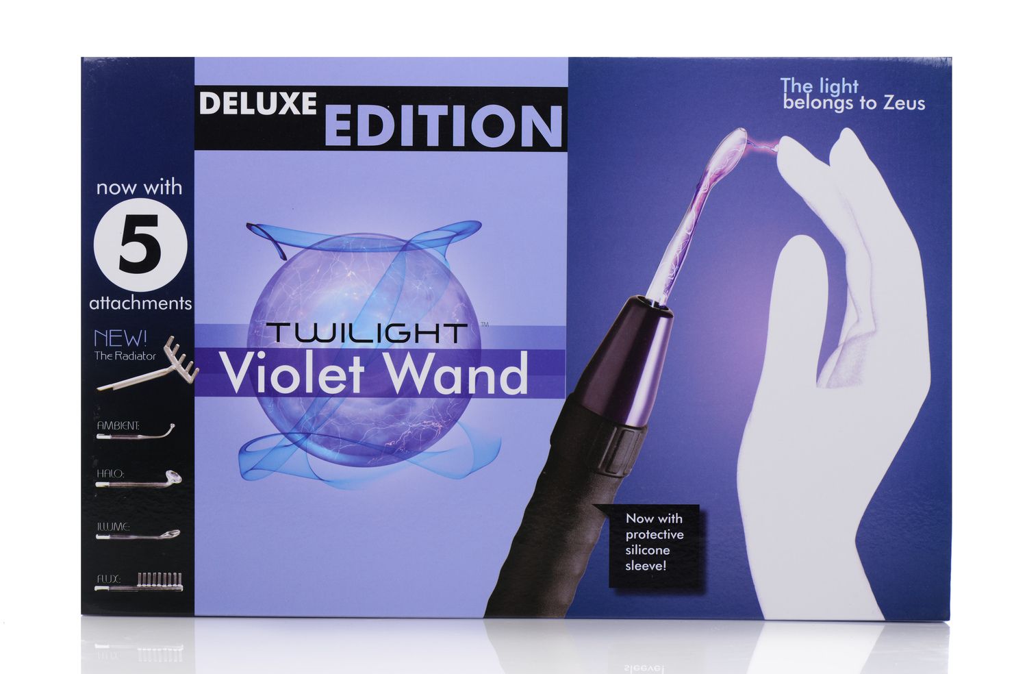 ZEUS Electrosex - Twilight Violet Wand Kit Deluxe Edition - Paars