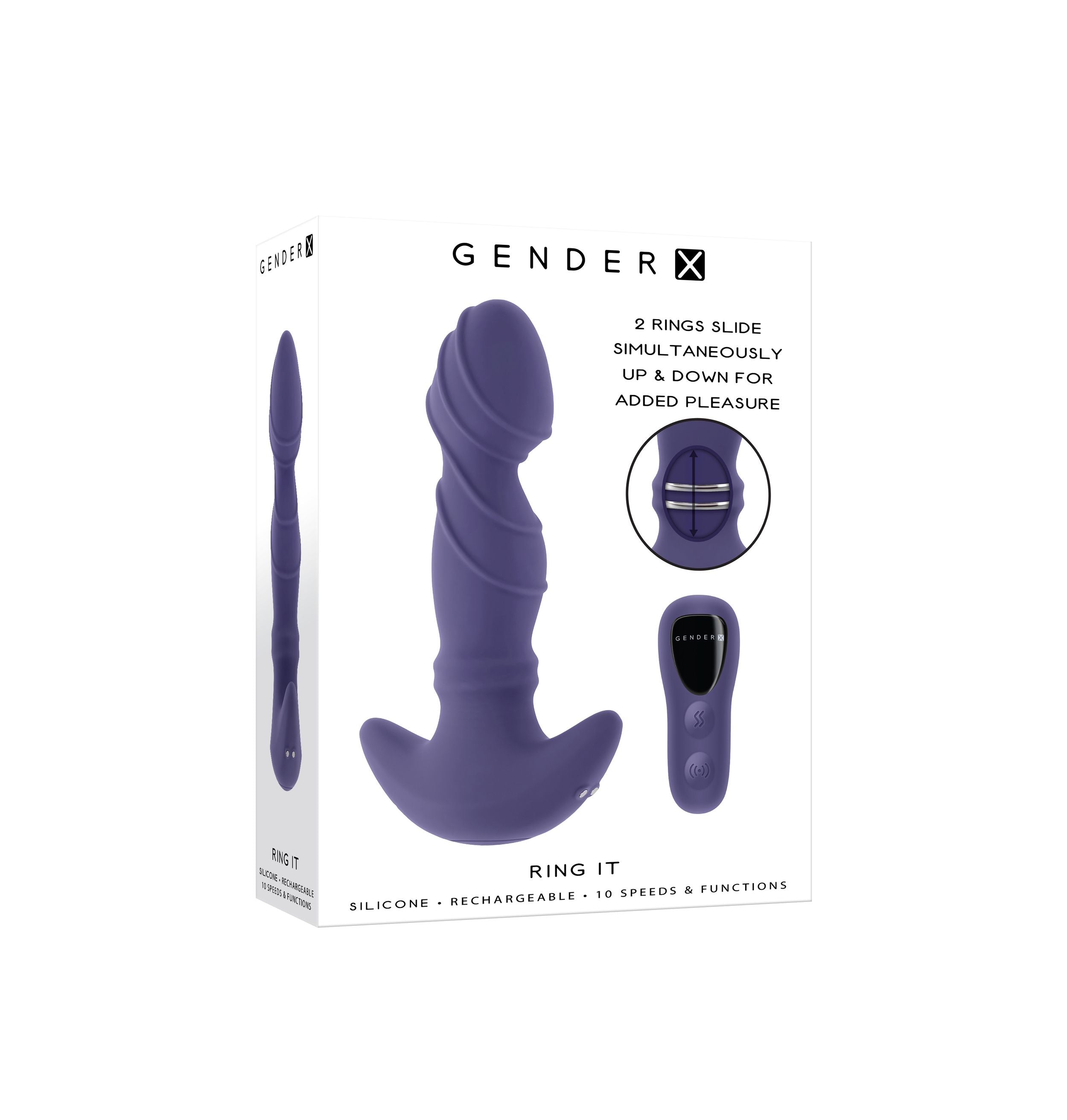 Gender X - Ring It Prostaat Vibrator - 16,5 cm