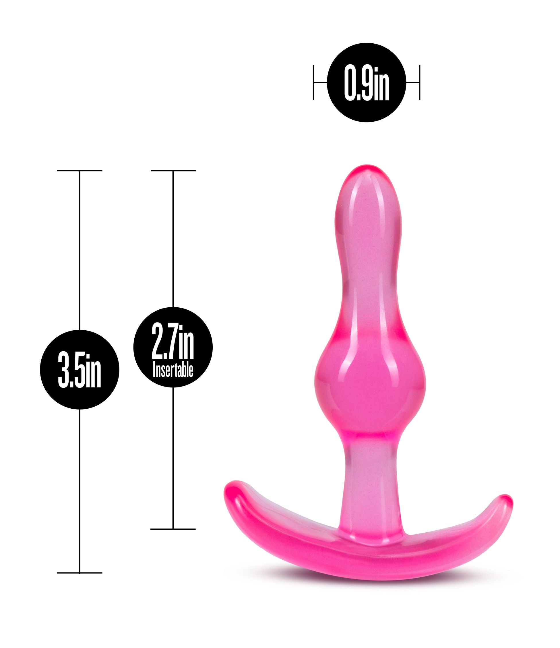 B Yours - Gebogen Buttplug - Roze