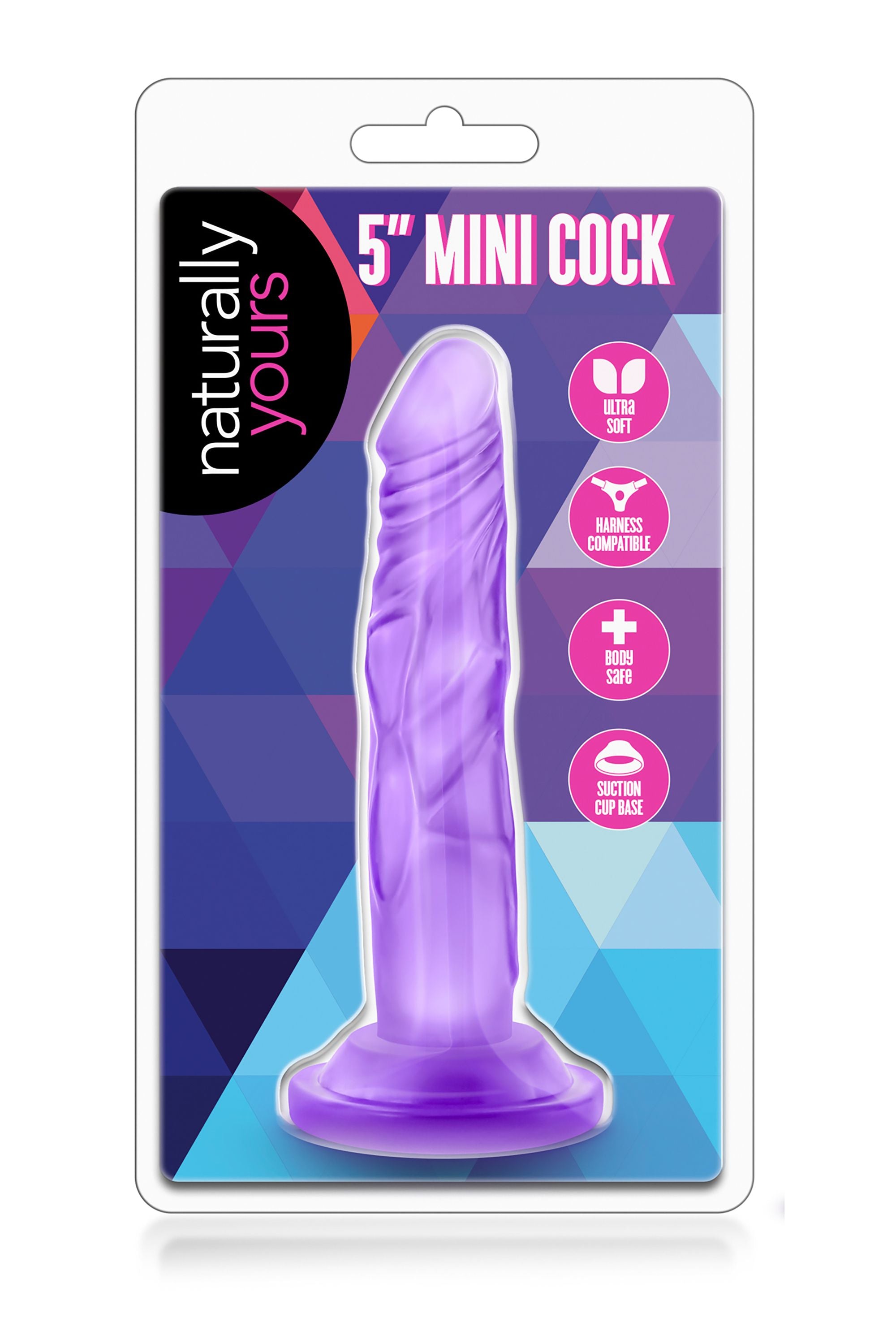 B Yours - Naturally Yours Mini Cock - Paars