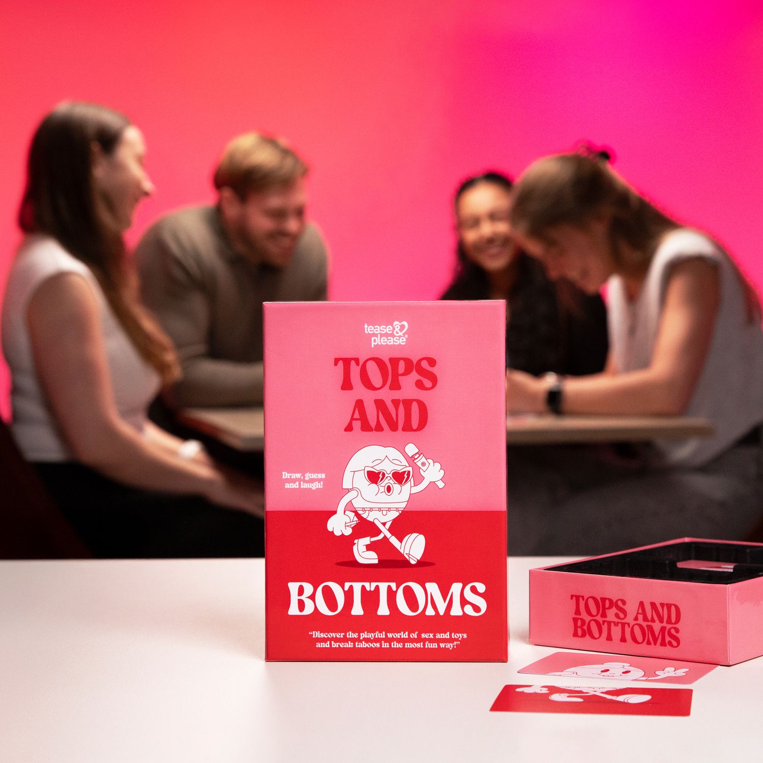 Tease & Please - Tops & Bottoms Partyspel - Multi