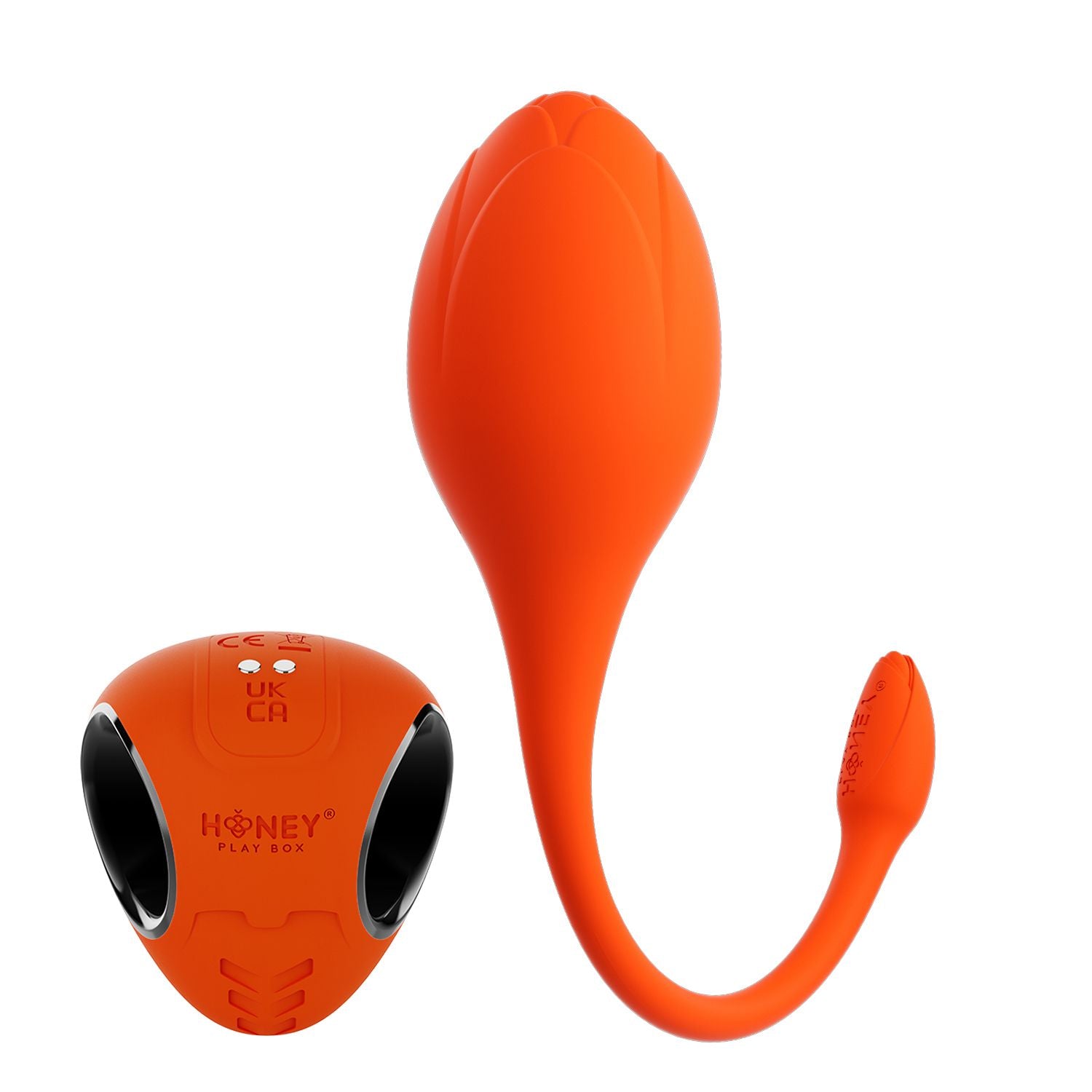 HoneyPlayBox - LILI App-bestuurde Eivibrator Oranje